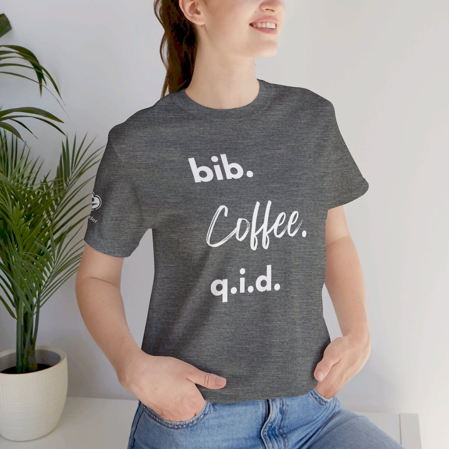 Coffee Script bib-qid Extra Soft Unisex Jersey Short Sleeve Tee