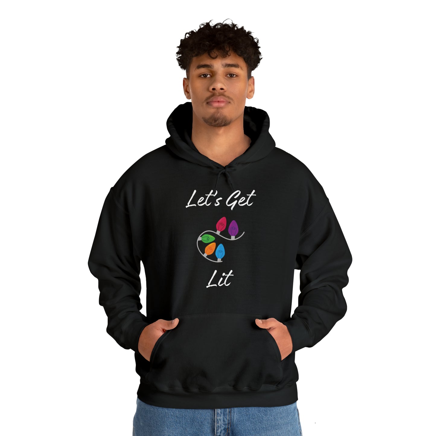 Let's Get Lit Unisex Heavy Blend™ Hooded Sweatshirt