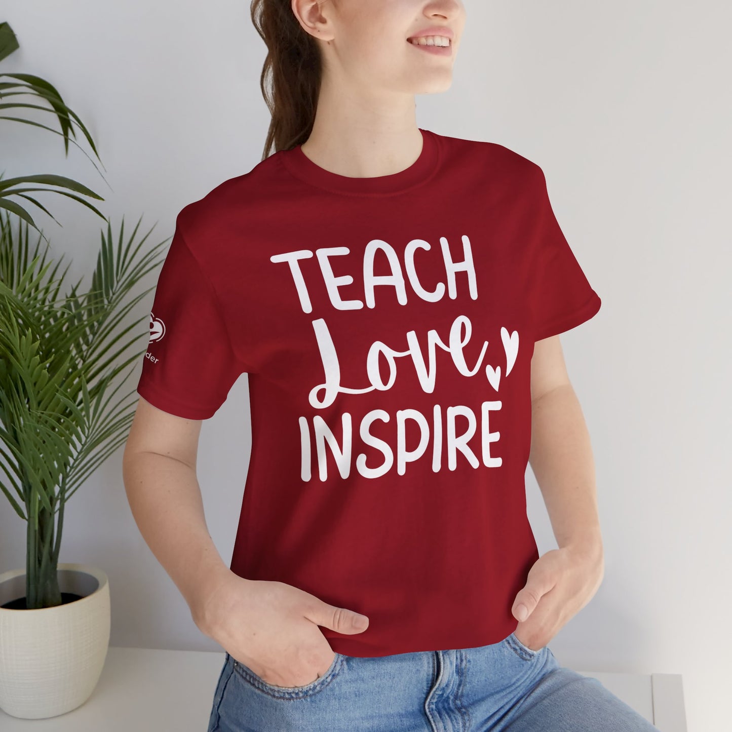 Teach Love Inspire Extra Soft Unisex Jersey Short Sleeve Tee