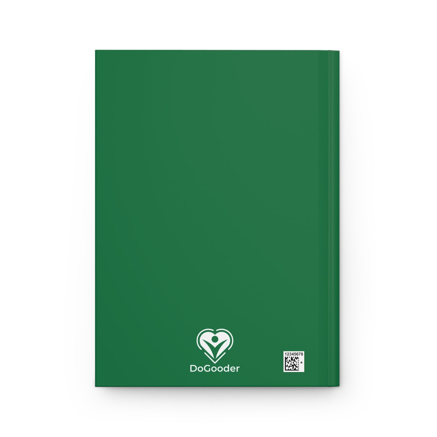 Pumpkin Spice Latte Hardcover Journal Matte - Dark Green