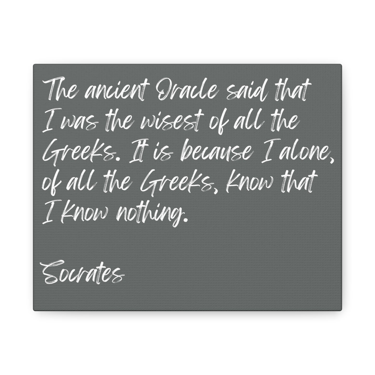 Socrates Oracle Quote