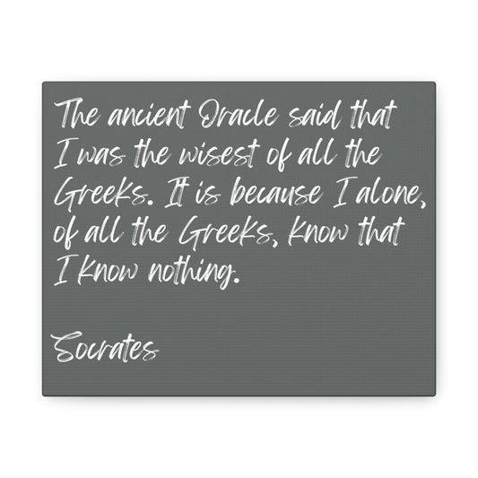 Socrates Oracle Quote