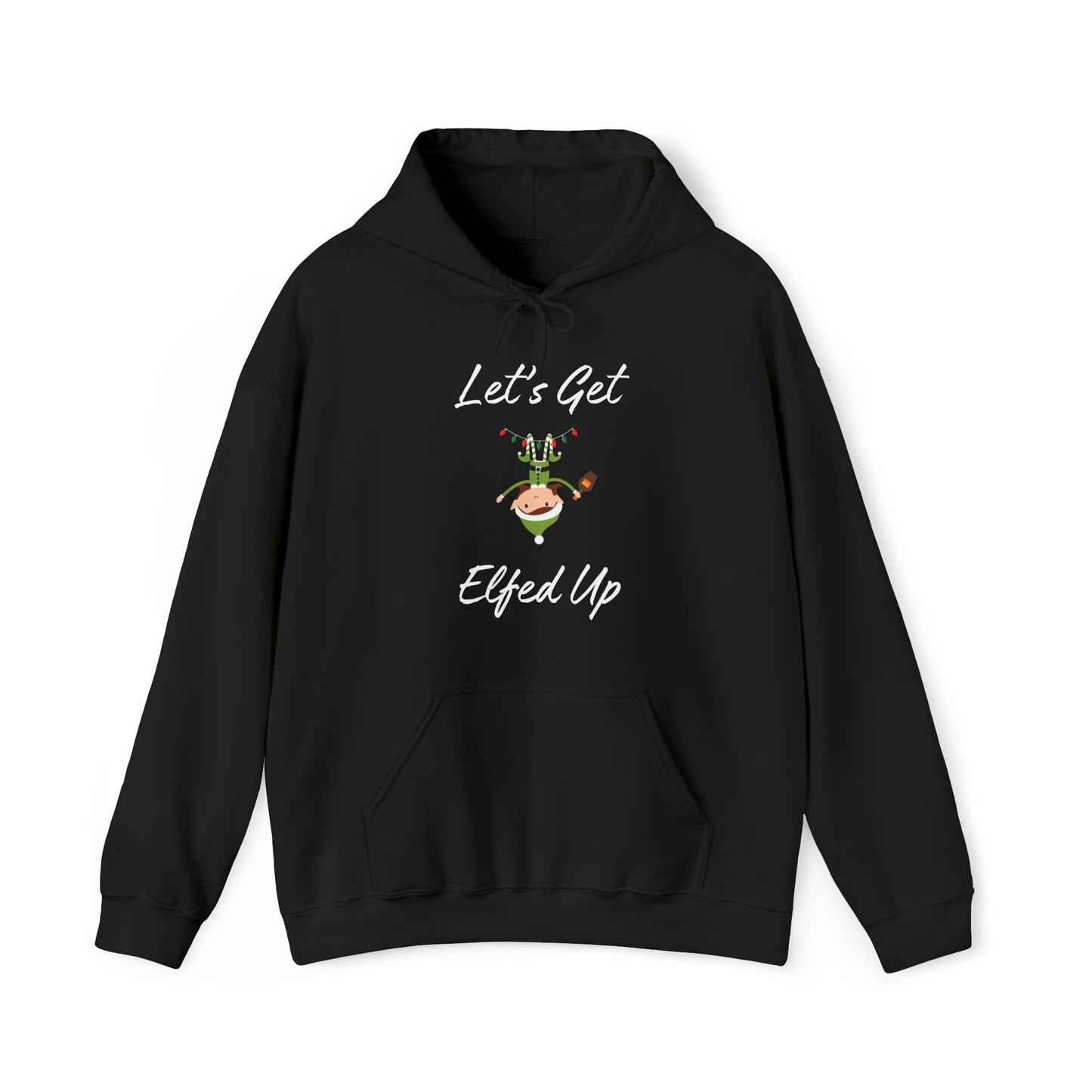 Let's Get Elfed Up Unisex Heavy Blend™ Hooded Sweatshirt