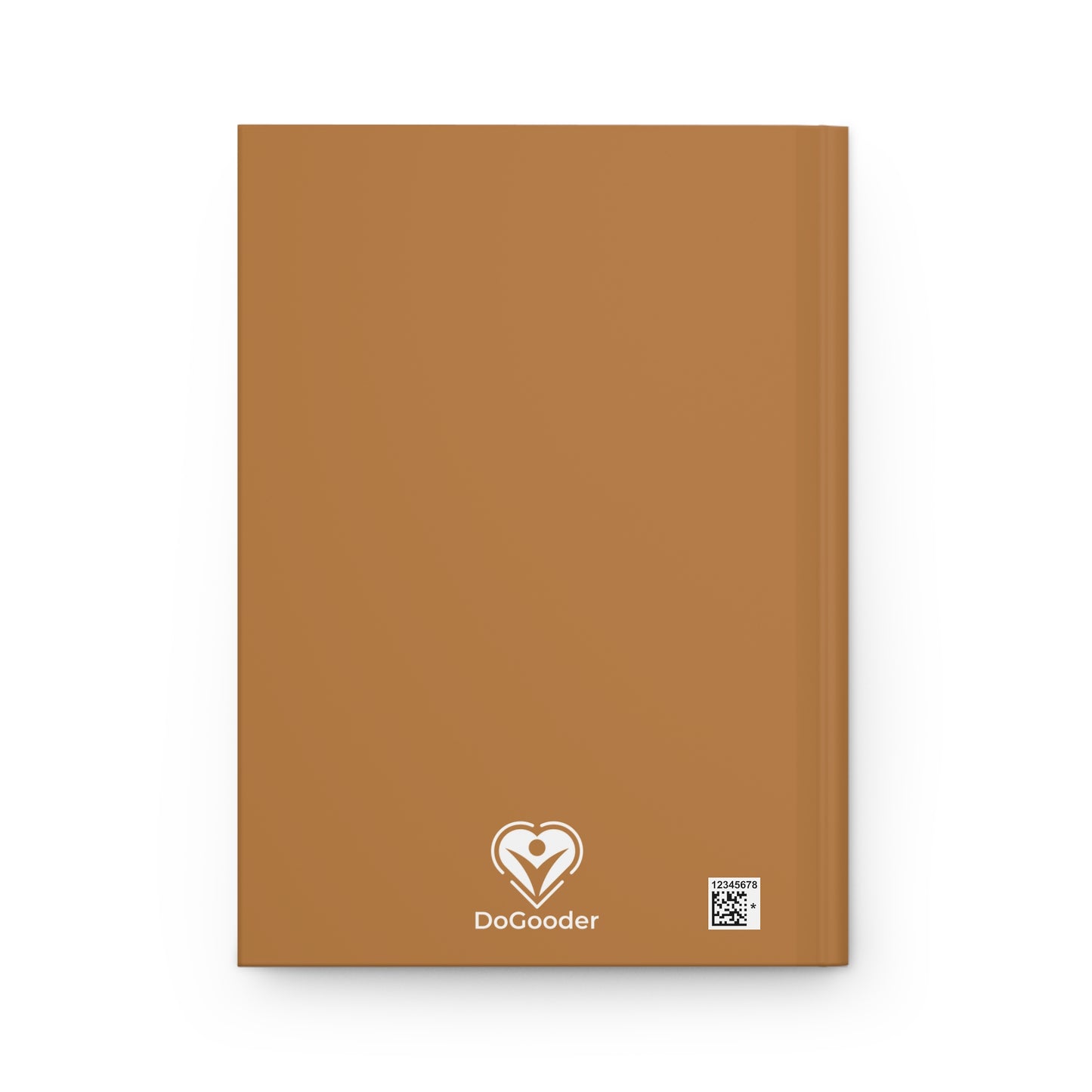 Pumpkin Spice Latte Image Hardcover Journal Matte - Brown