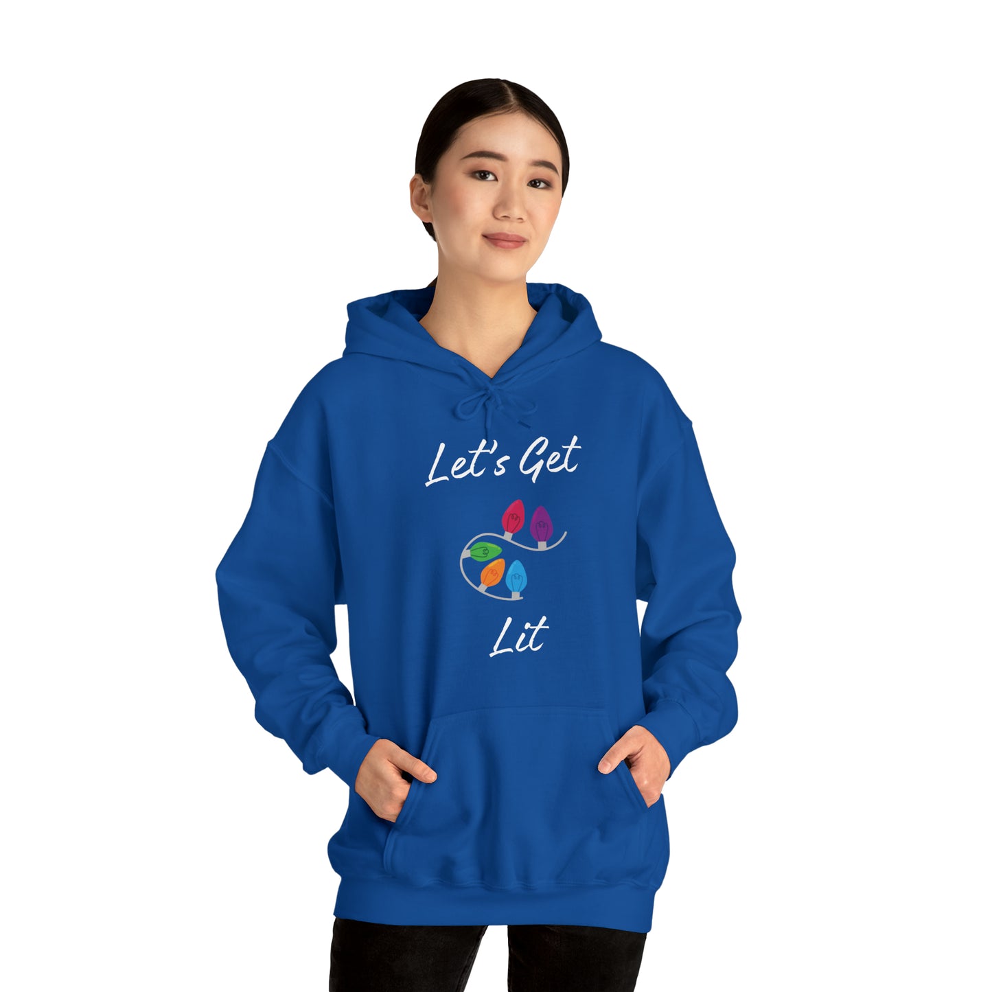 Let's Get Lit Unisex Heavy Blend™ Hooded Sweatshirt