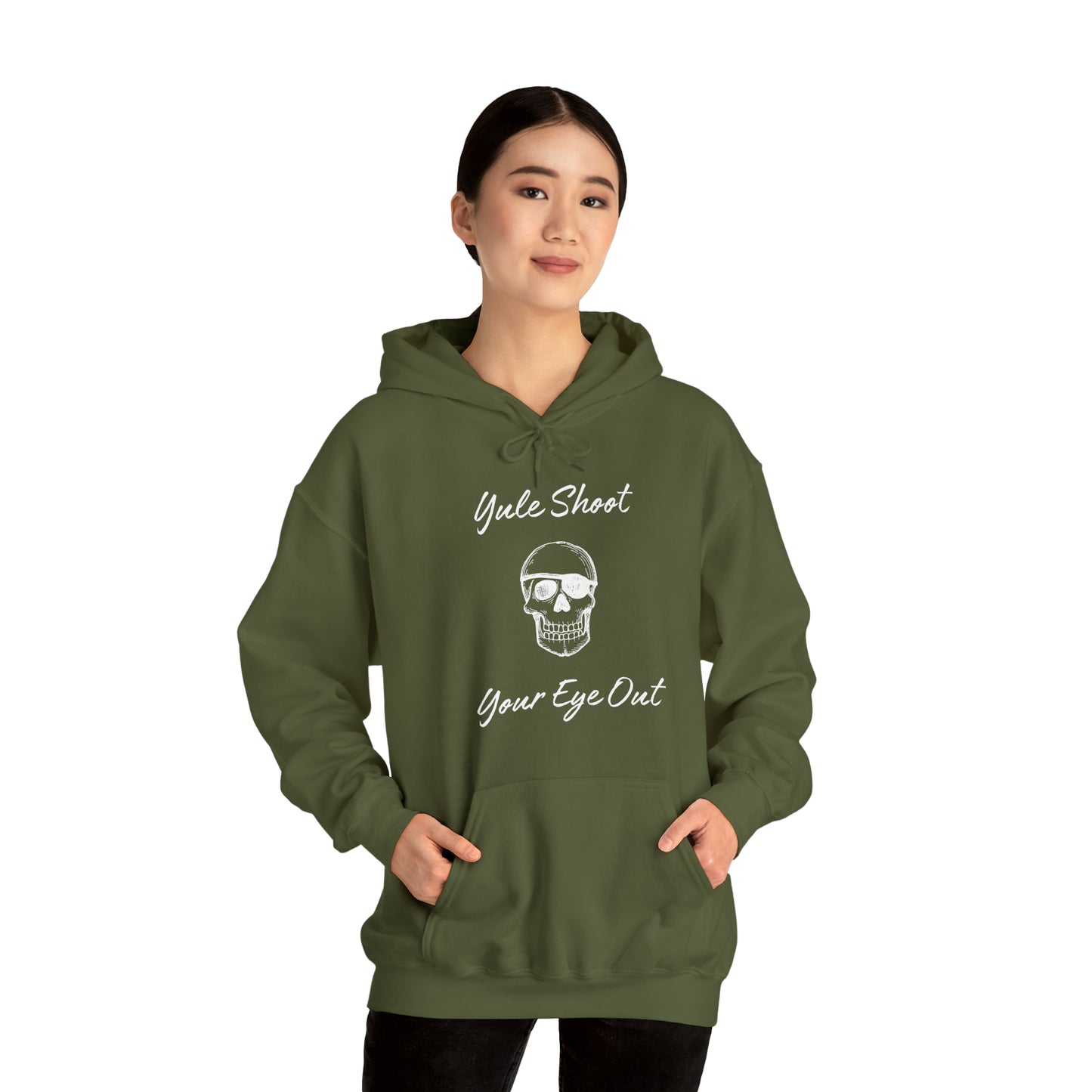 Yule Shoot Your Eye Out Unisex Heavy Blend™ Hooded Sweatshirt