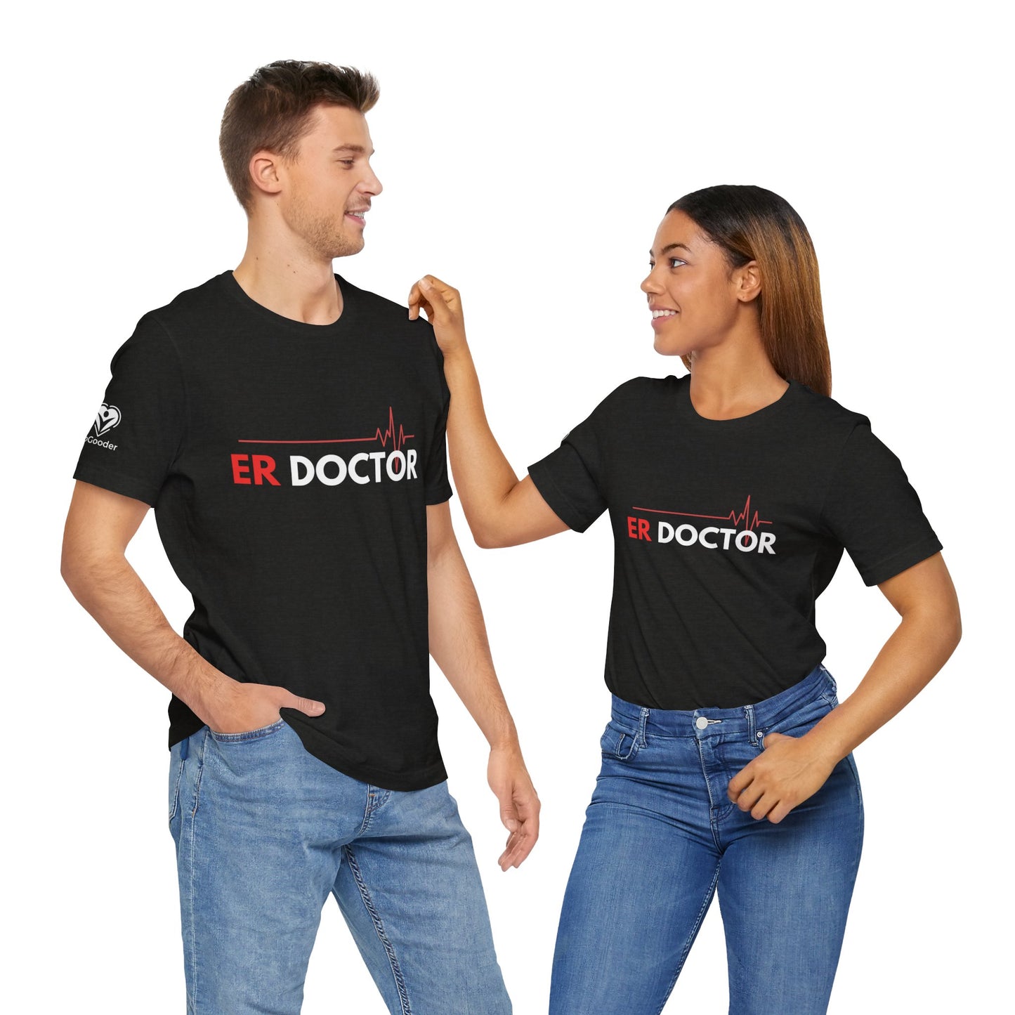 ER Doctor EKG Extra Soft Unisex Jersey Short Sleeve Tee