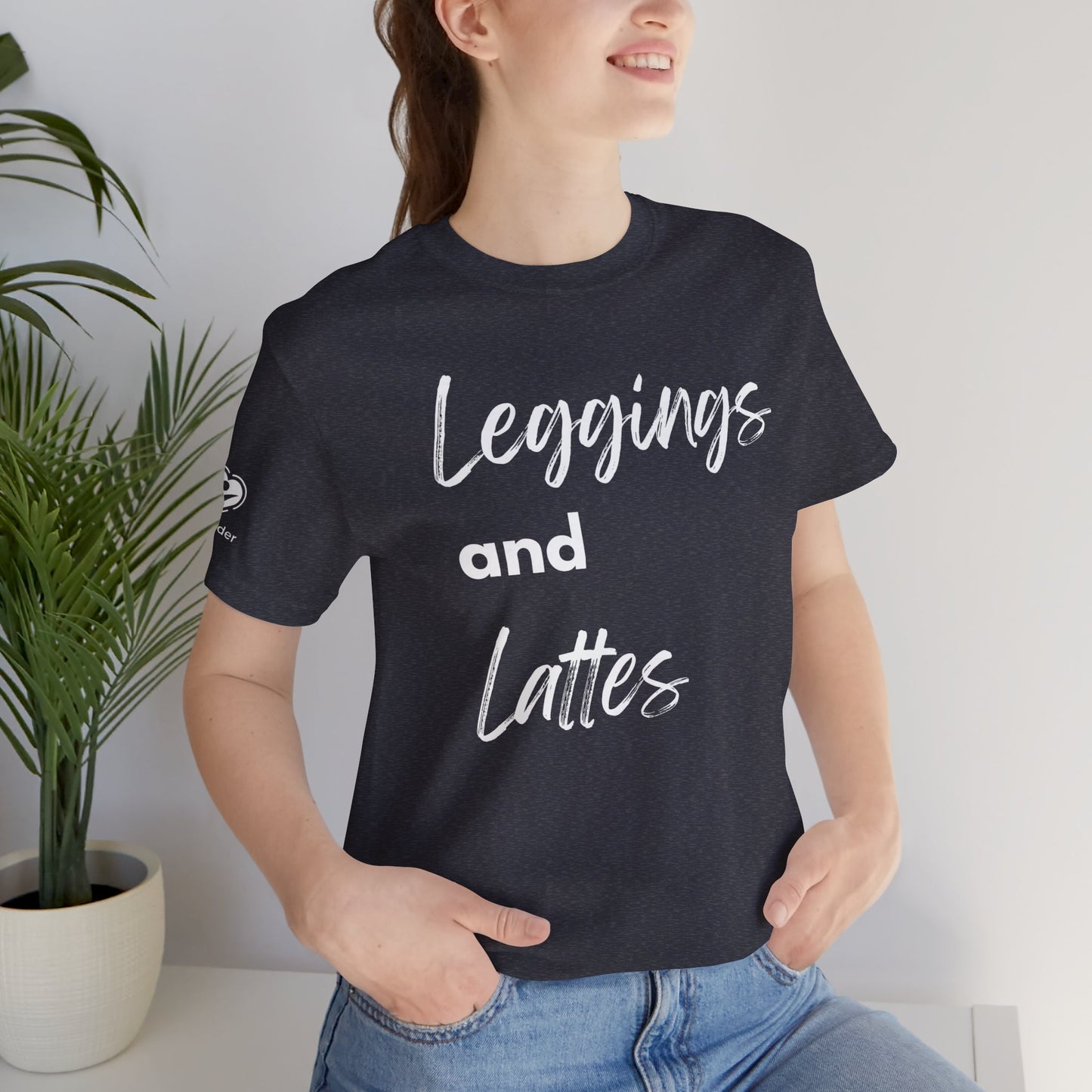 Leggings And Lattes Extra Soft Unisex Jersey Short Sleeve Tee