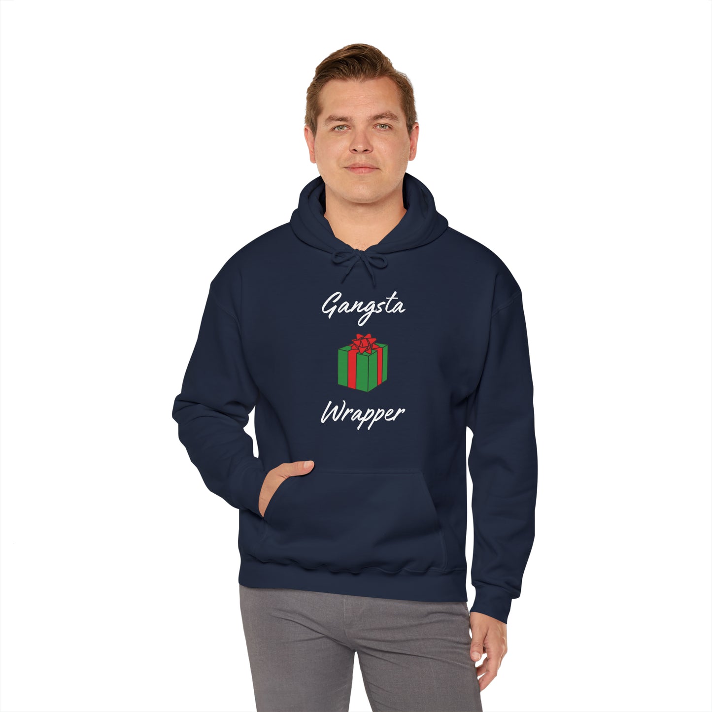 Gangsta Wrapper Unisex Heavy Blend™ Hooded Sweatshirt