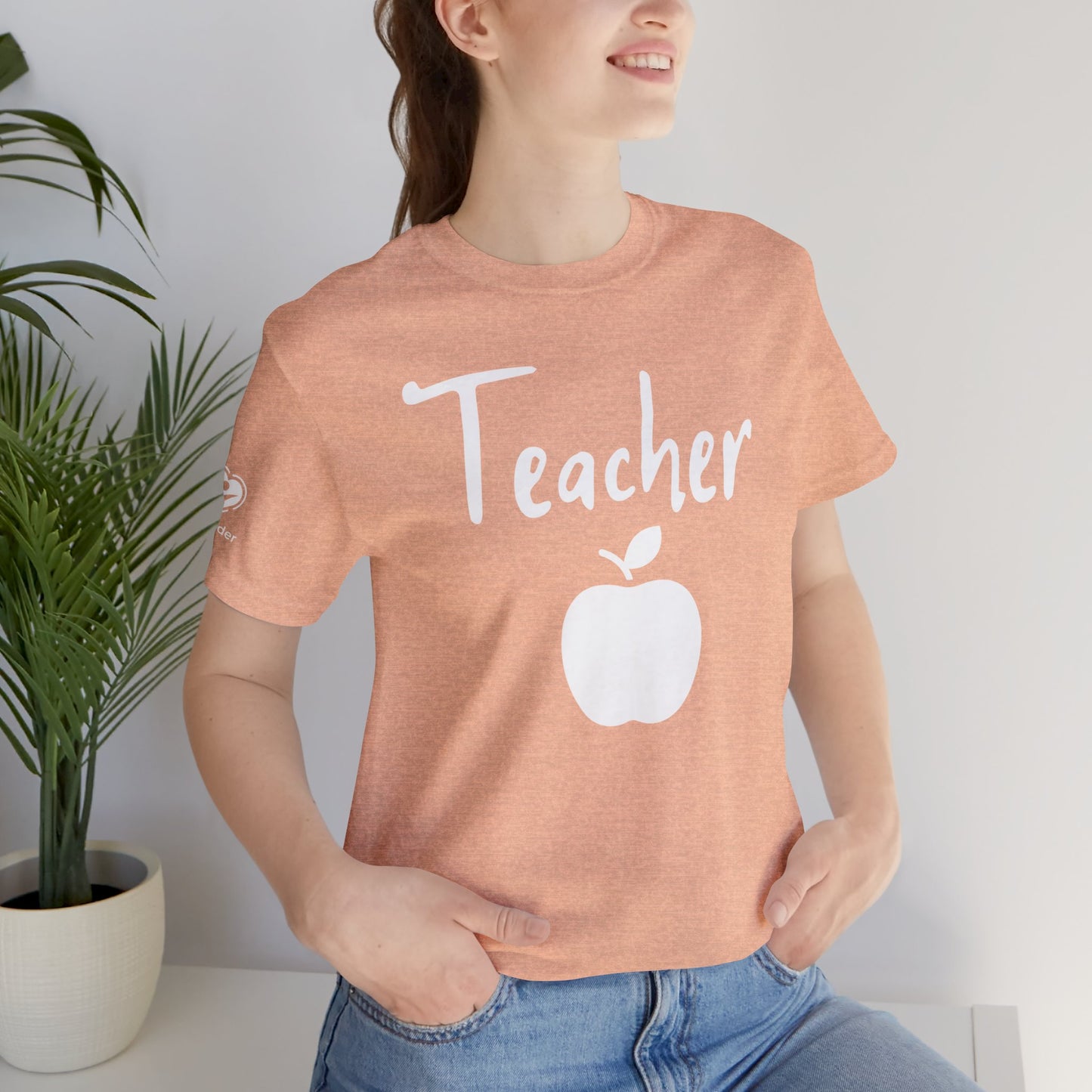 Teacher Apple Extra Soft Unisex Jersey Short Sleeve Tee