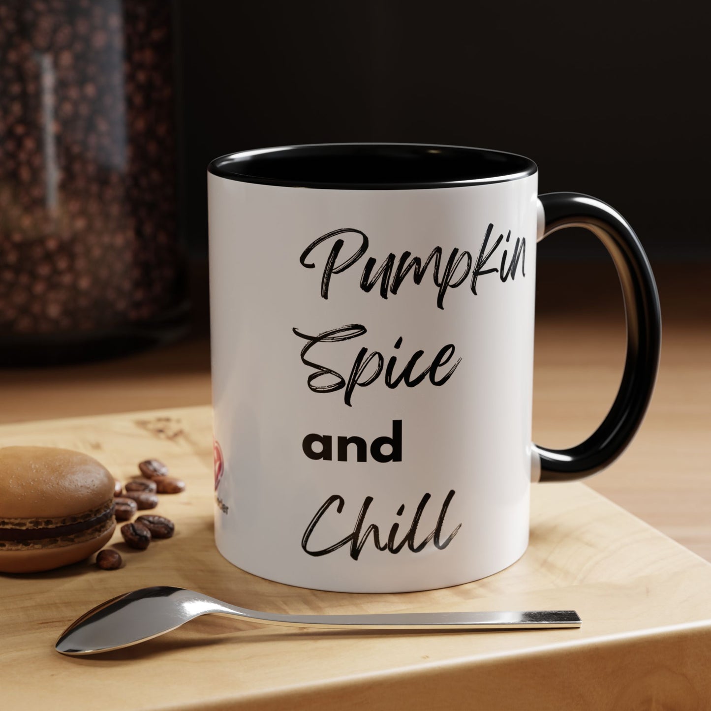 Pumpkin Spice And Chill Accent Coffee Mug, 11oz