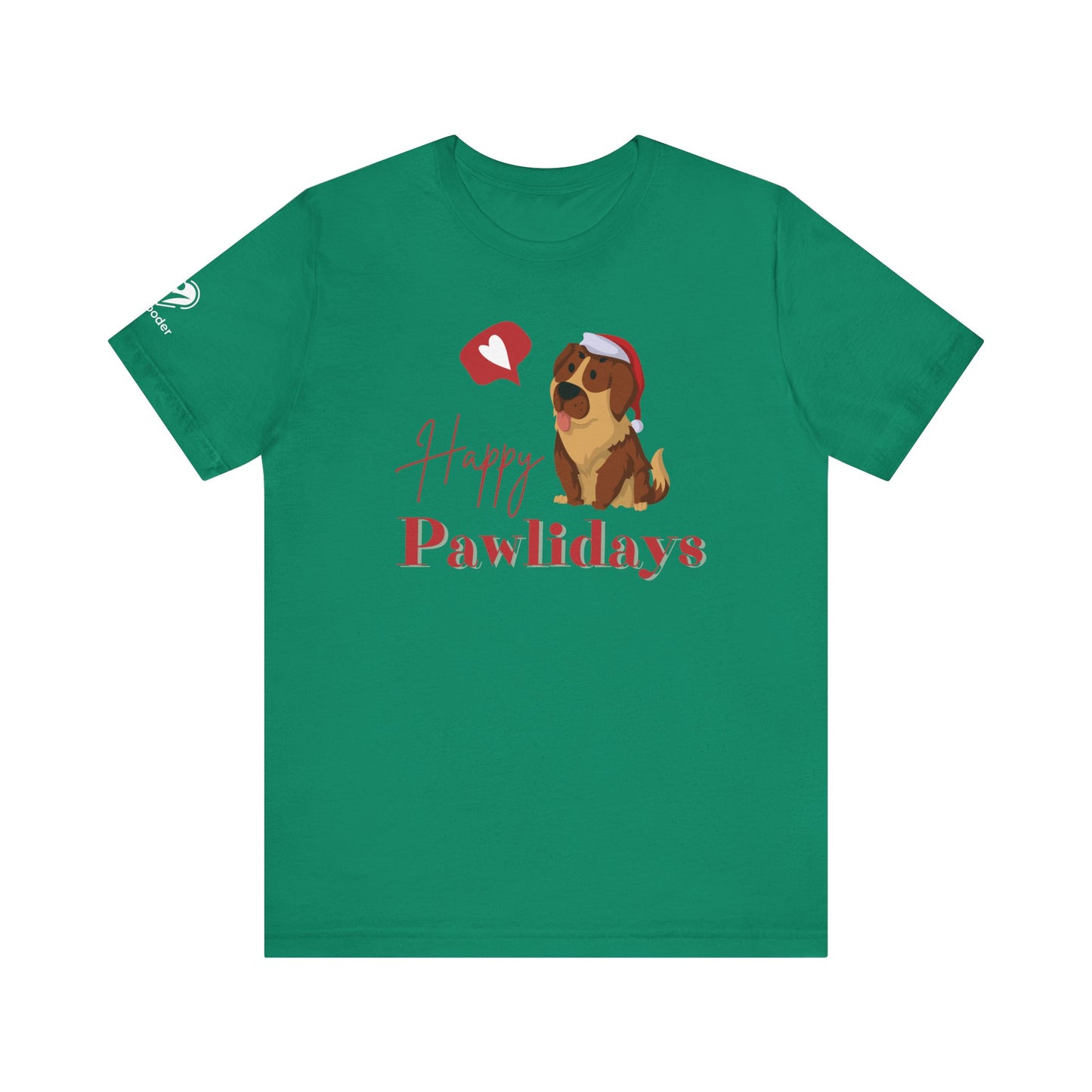 Happy Pawlidays Extra Soft Unisex Jersey Short Sleeve Tee