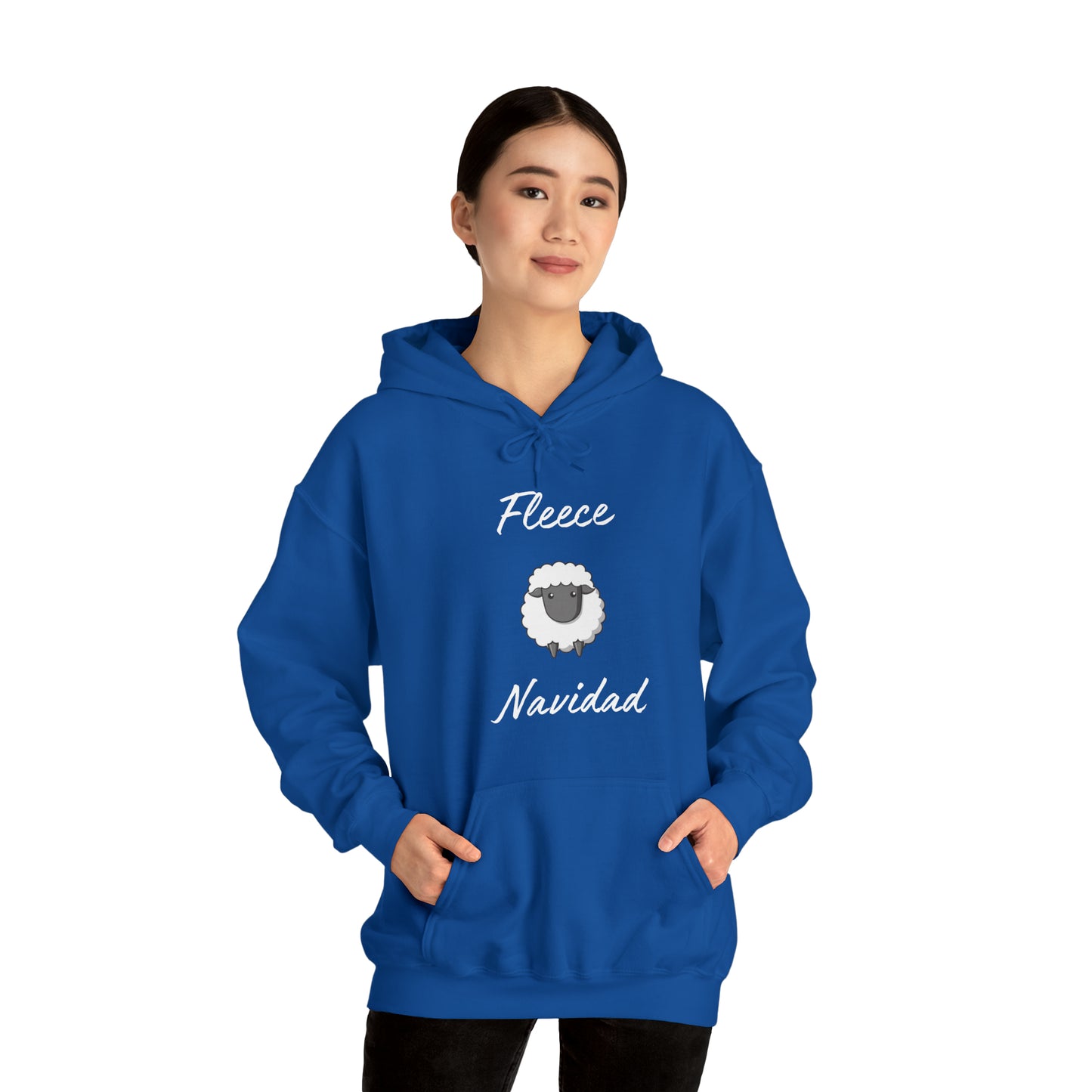 Fleece Navidad Unisex Heavy Blend™ Hooded Sweatshirt