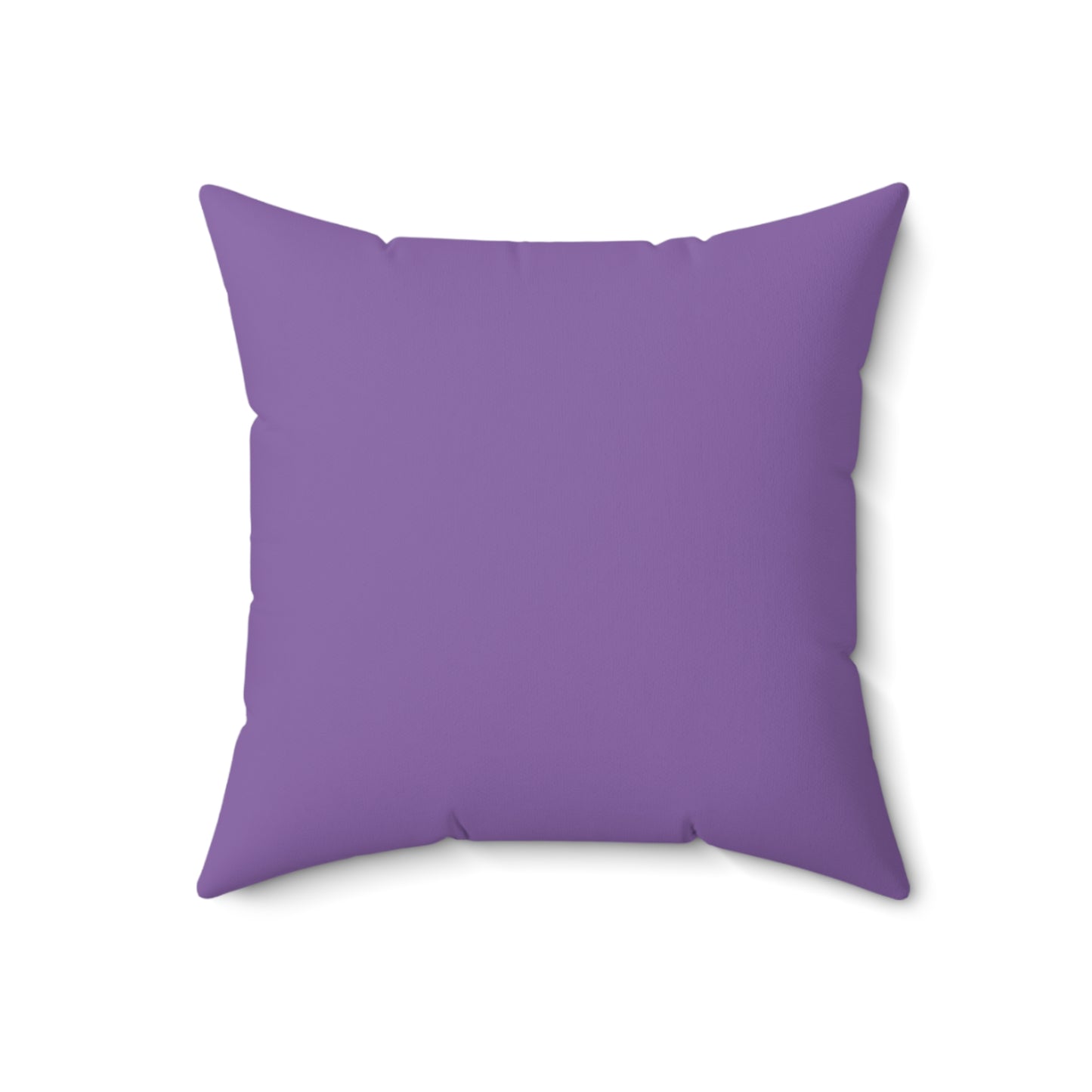 Feeling Nice With Pumpkin Spice Spun Polyester Square Pillow - Purple