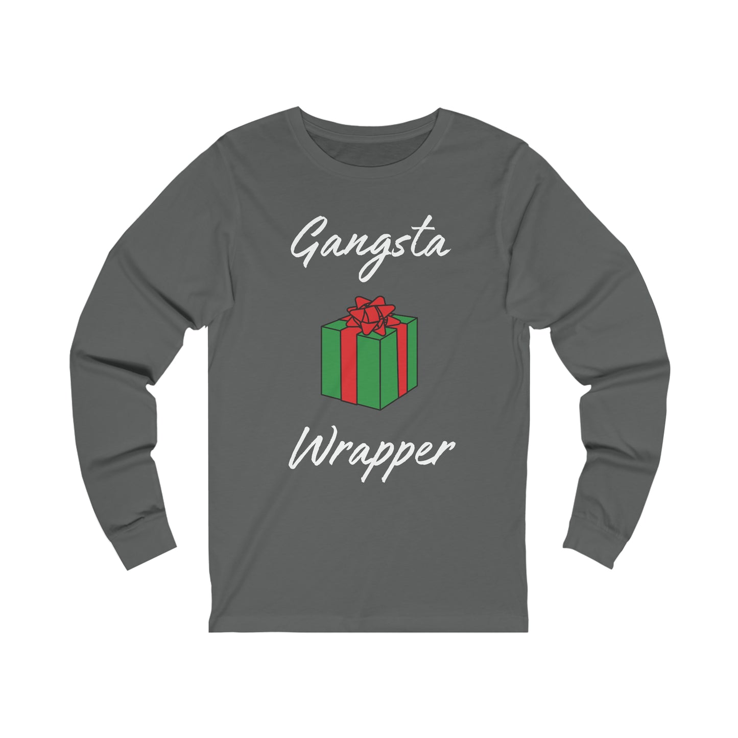 Gangsta Wrapper Extra Soft Unisex Jersey Long Sleeve Tee