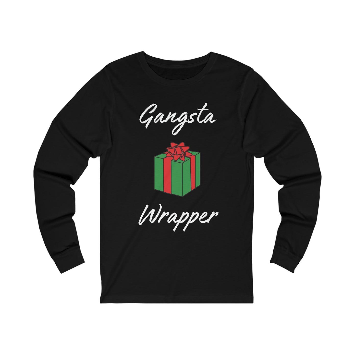 Gangsta Wrapper Extra Soft Unisex Jersey Long Sleeve Tee