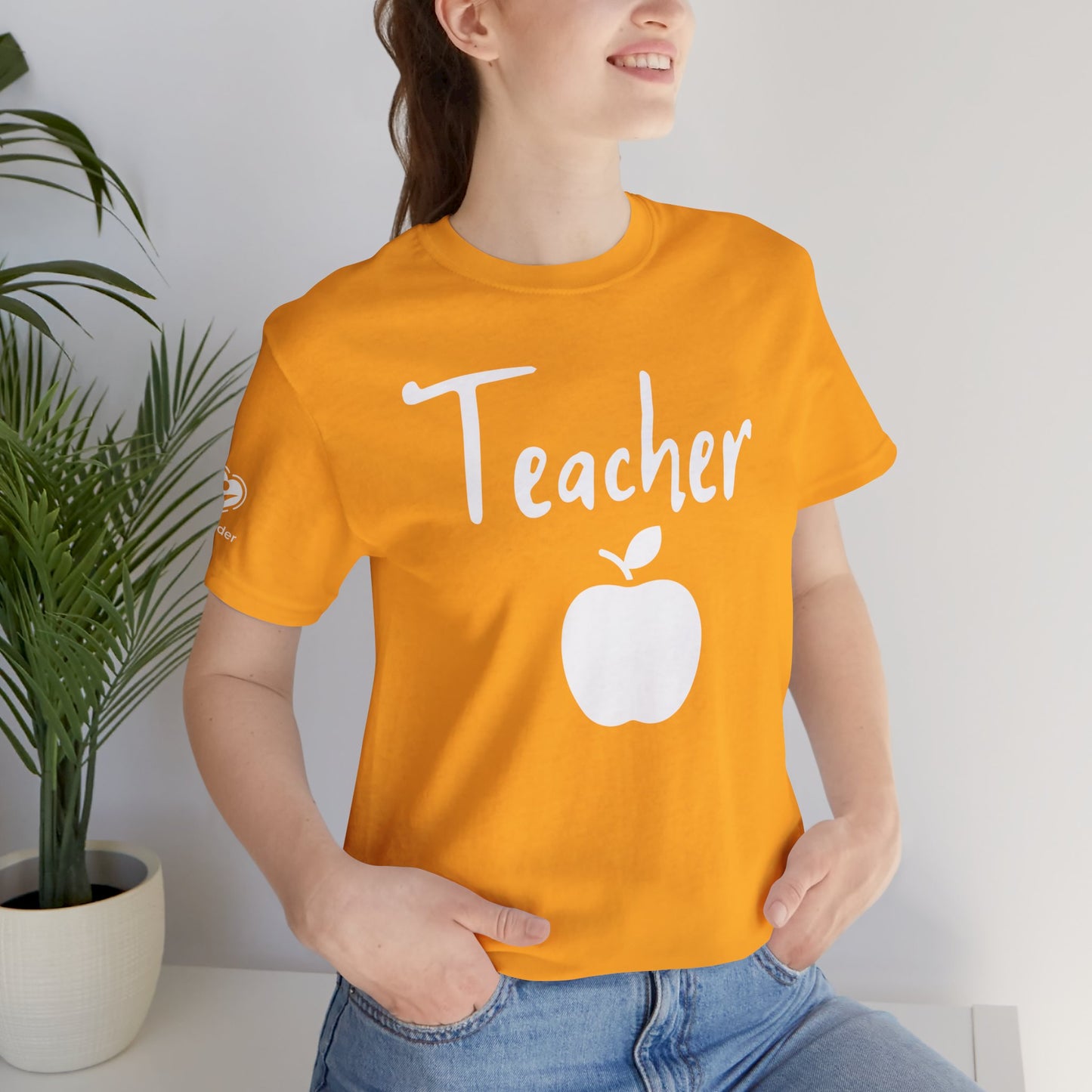 Teacher Apple Extra Soft Unisex Jersey Short Sleeve Tee