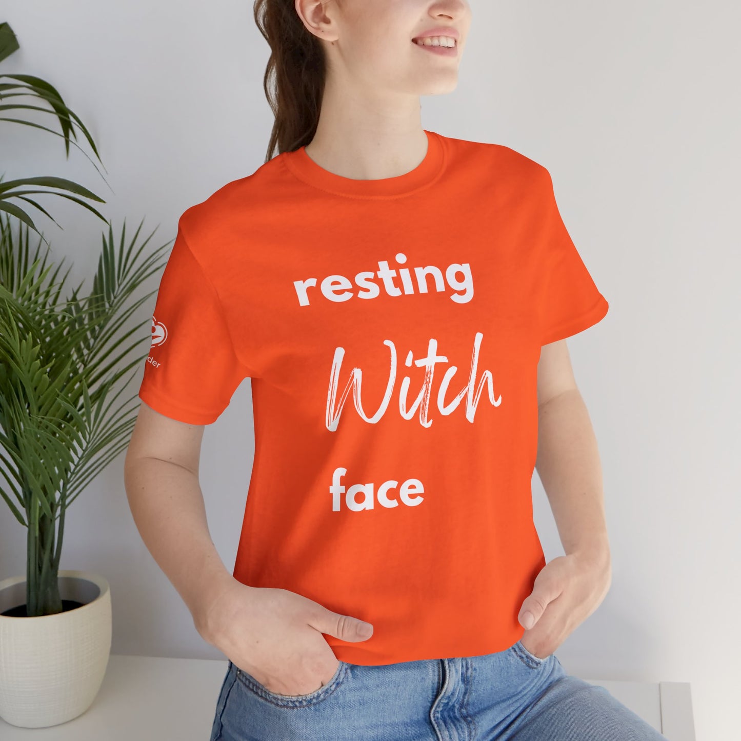 Resting Witch Face Extra Soft Unisex Jersey Short Sleeve Tee
