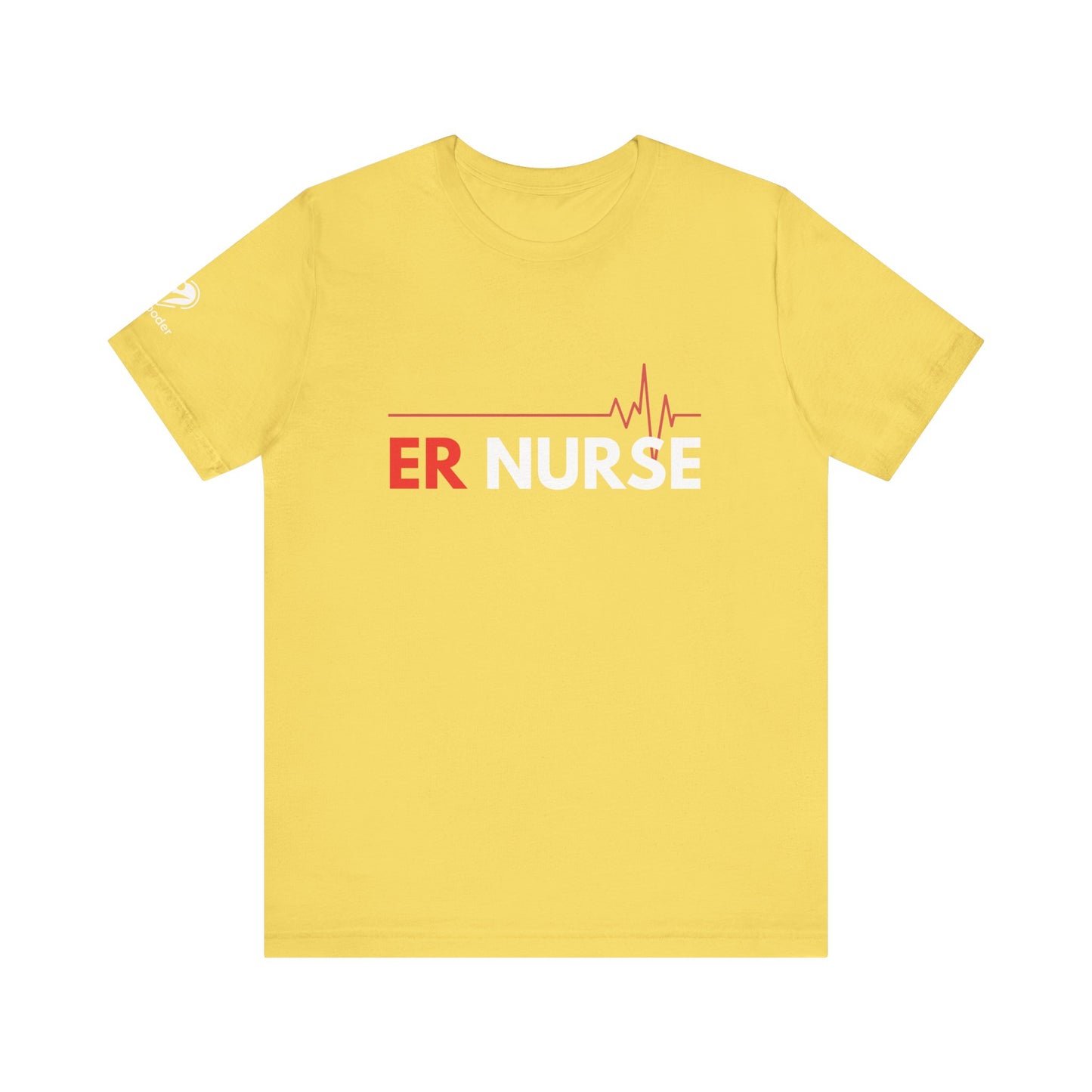 ER Nurse EKG Extra Soft Unisex Jersey Short Sleeve Tee