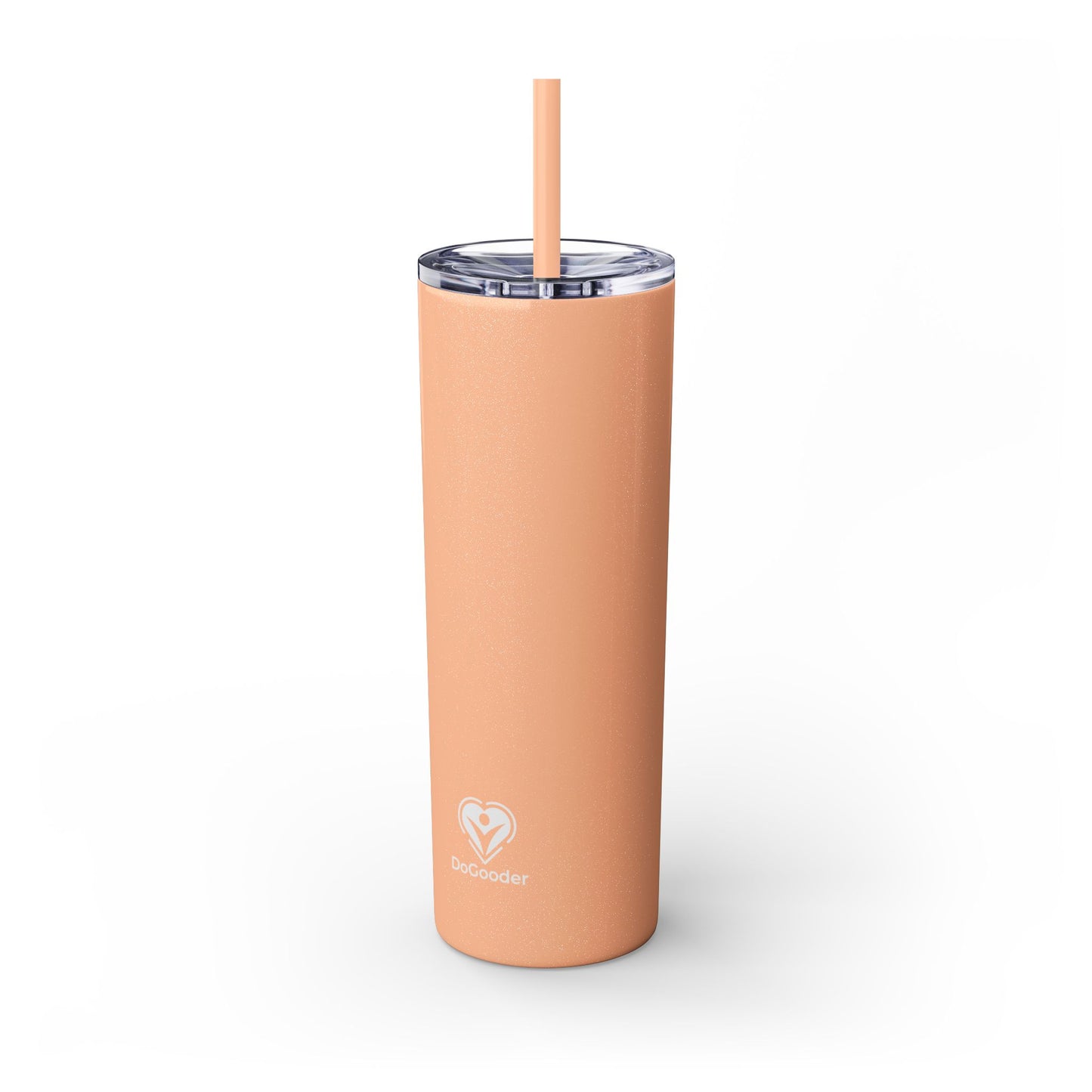 Pumpkin Spice and Chill Skinny Tumbler with Straw, 20oz