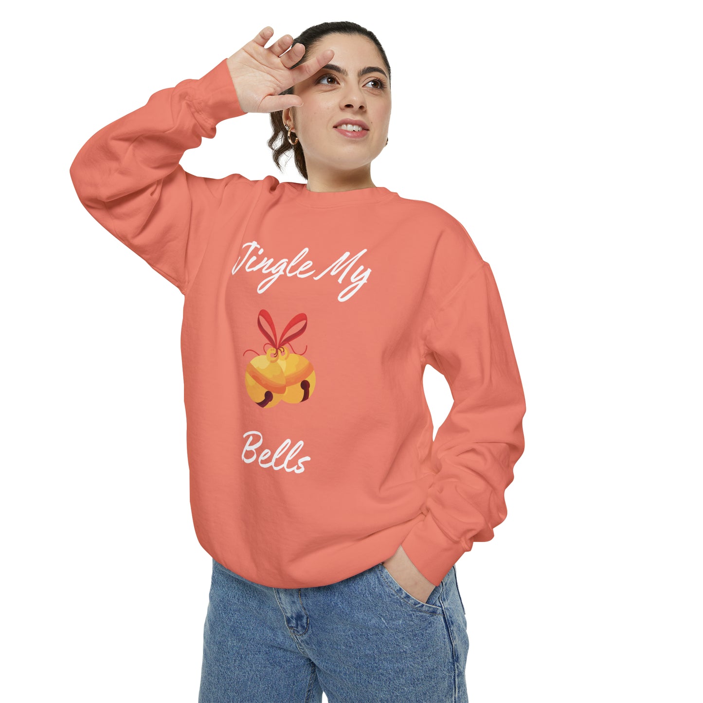 Jingle My Bells Unisex Garment-Dyed Sweatshirt