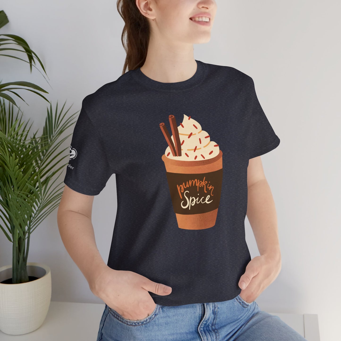 Pumpkin Spice Latte Image Extra Soft Unisex Jersey Short Sleeve Tee