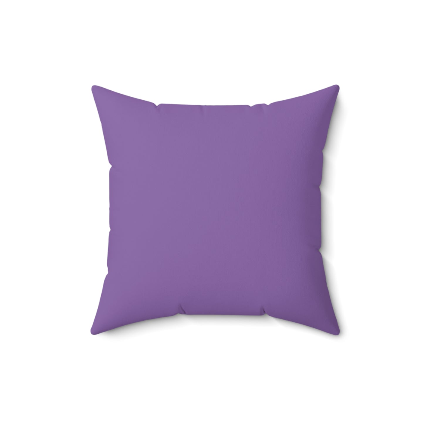 Feeling Nice With Pumpkin Spice Spun Polyester Square Pillow - Purple