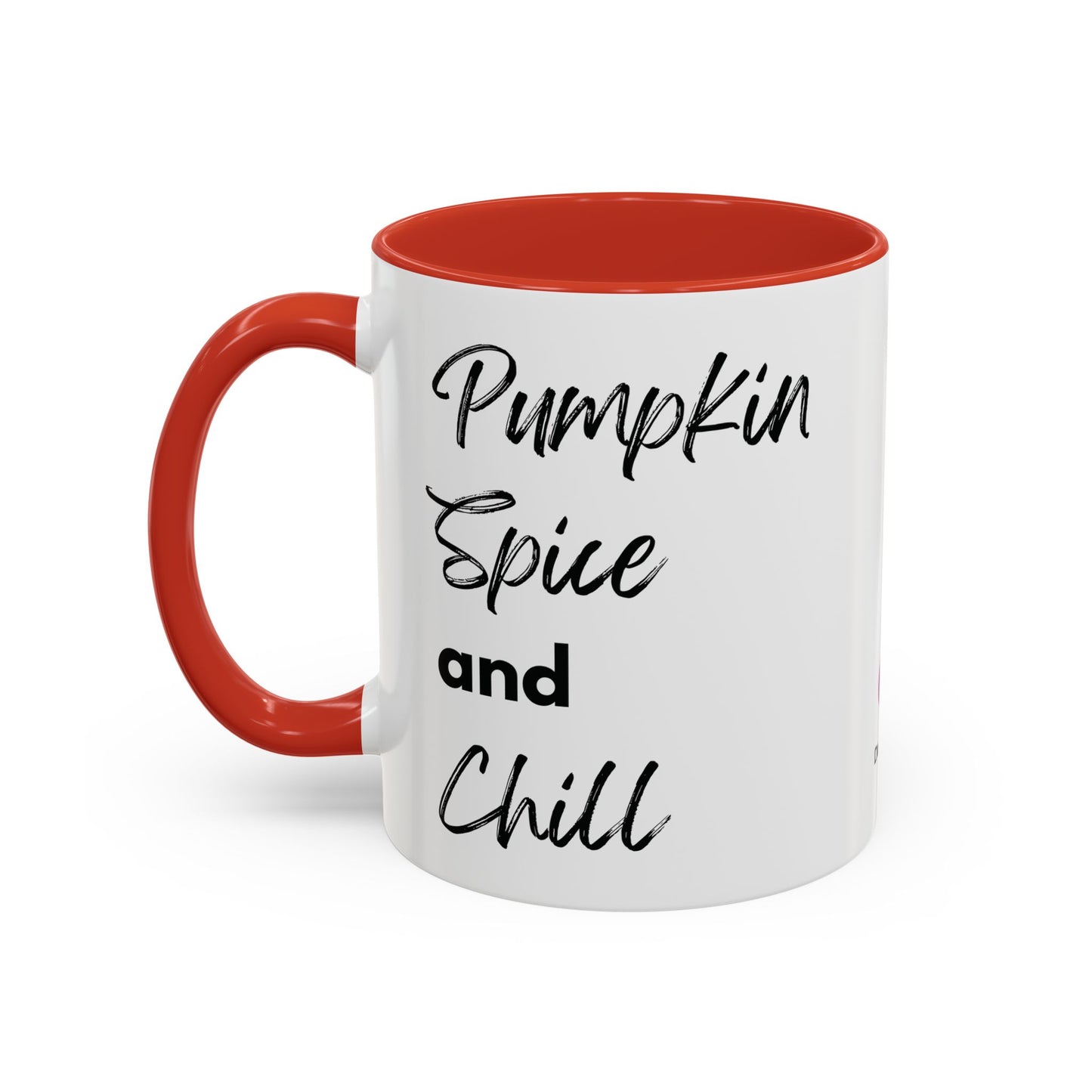 Pumpkin Spice And Chill Accent Coffee Mug, 11oz