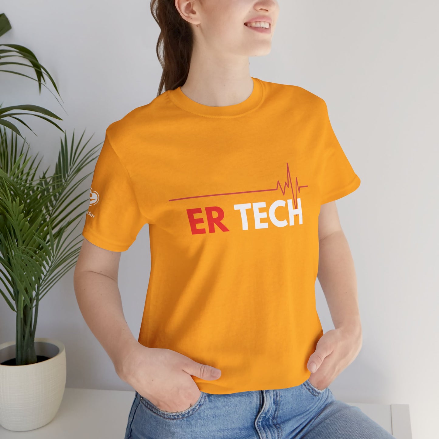 ER Tech EKG Extra Soft Unisex Jersey Short Sleeve Tee