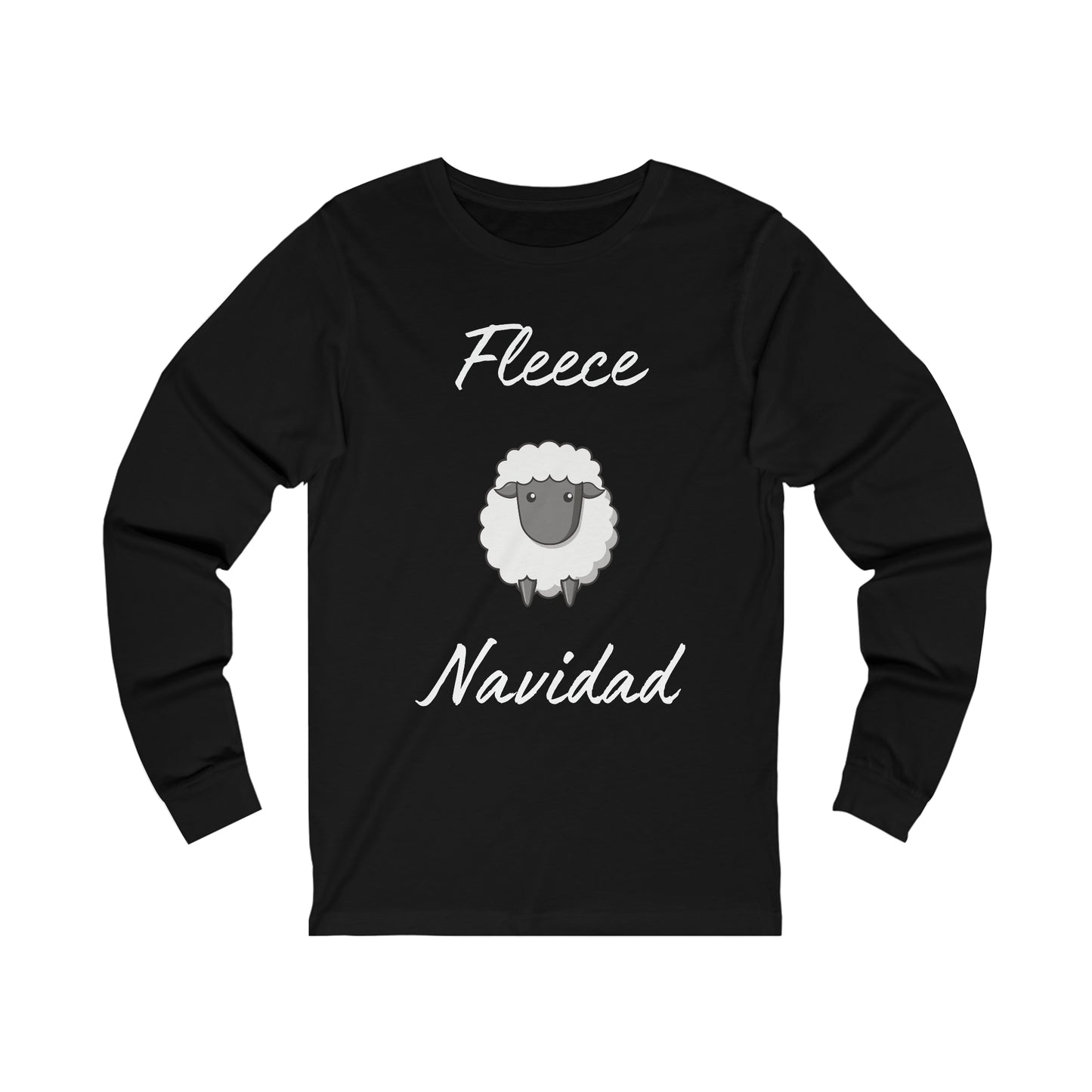 Fleece Navidad Extra Soft Unisex Jersey Long Sleeve Tee