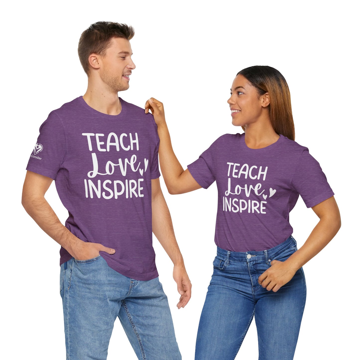 Teach Love Inspire Extra Soft Unisex Jersey Short Sleeve Tee