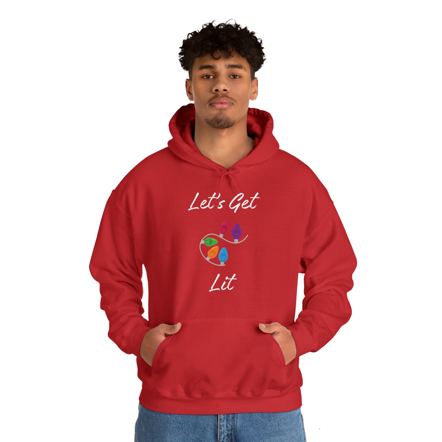 Let's Get Lit Unisex Heavy Blend™ Hooded Sweatshirt