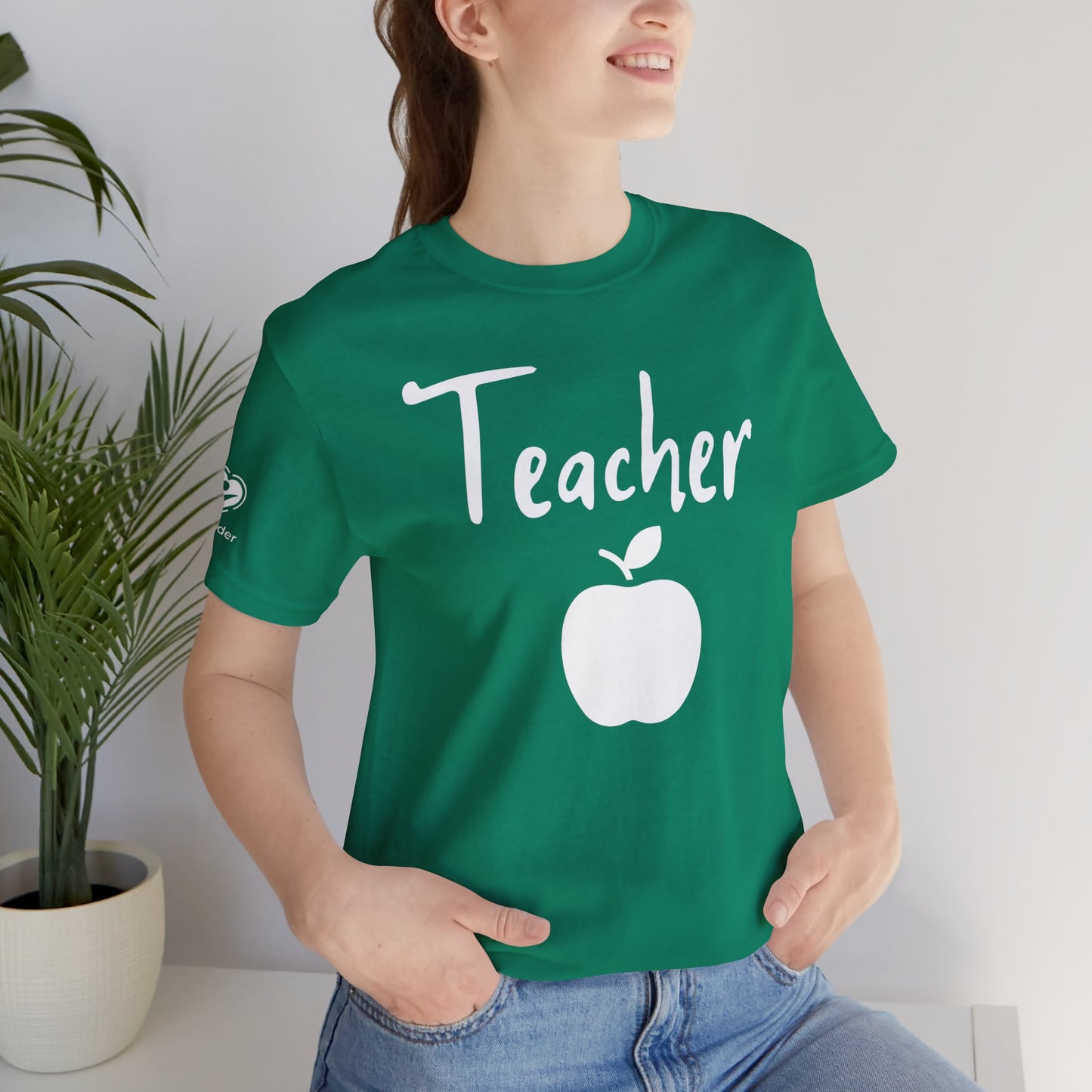 Teacher Apple Extra Soft Unisex Jersey Short Sleeve Tee