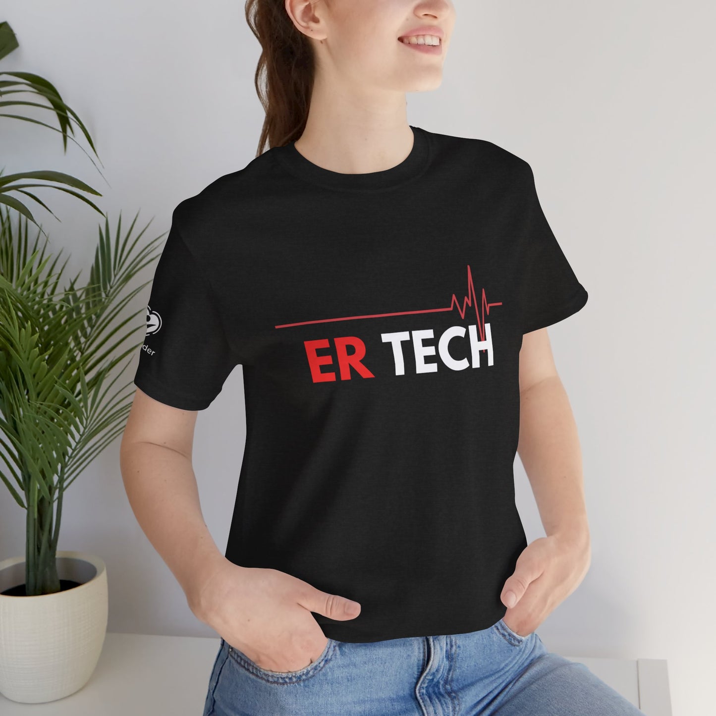 ER Tech EKG Extra Soft Unisex Jersey Short Sleeve Tee