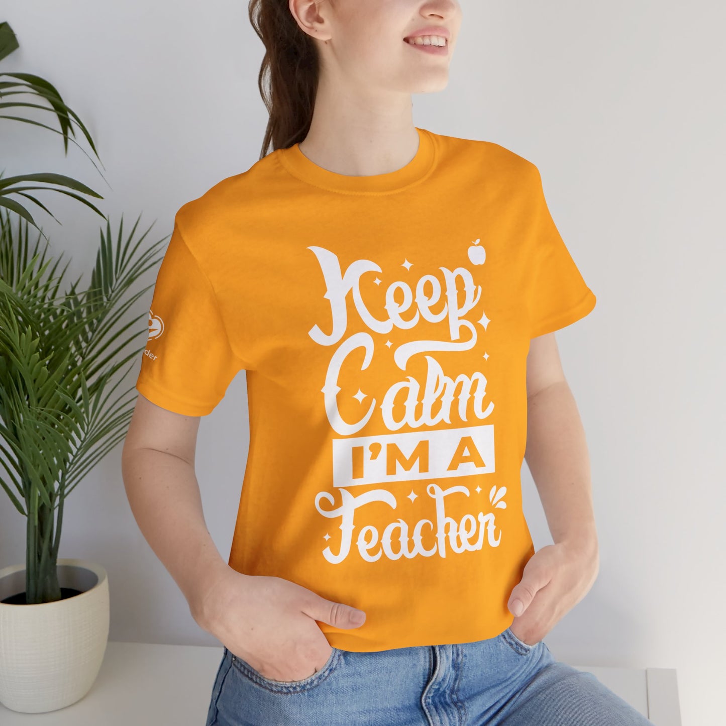 Keep Calm I'm A Teacher Extra Soft Unisex Jersey Short Sleeve Tee