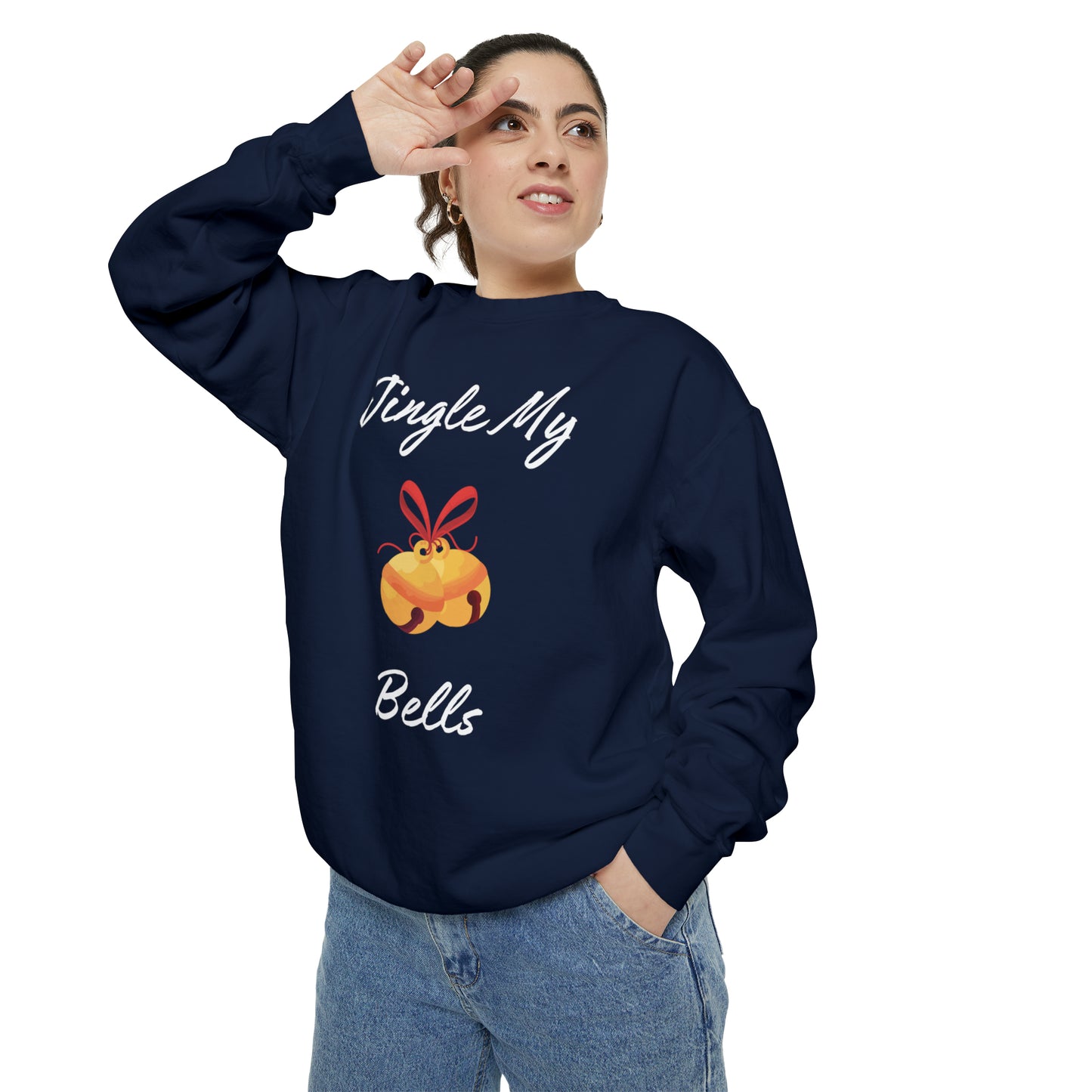 Jingle My Bells Unisex Garment-Dyed Sweatshirt