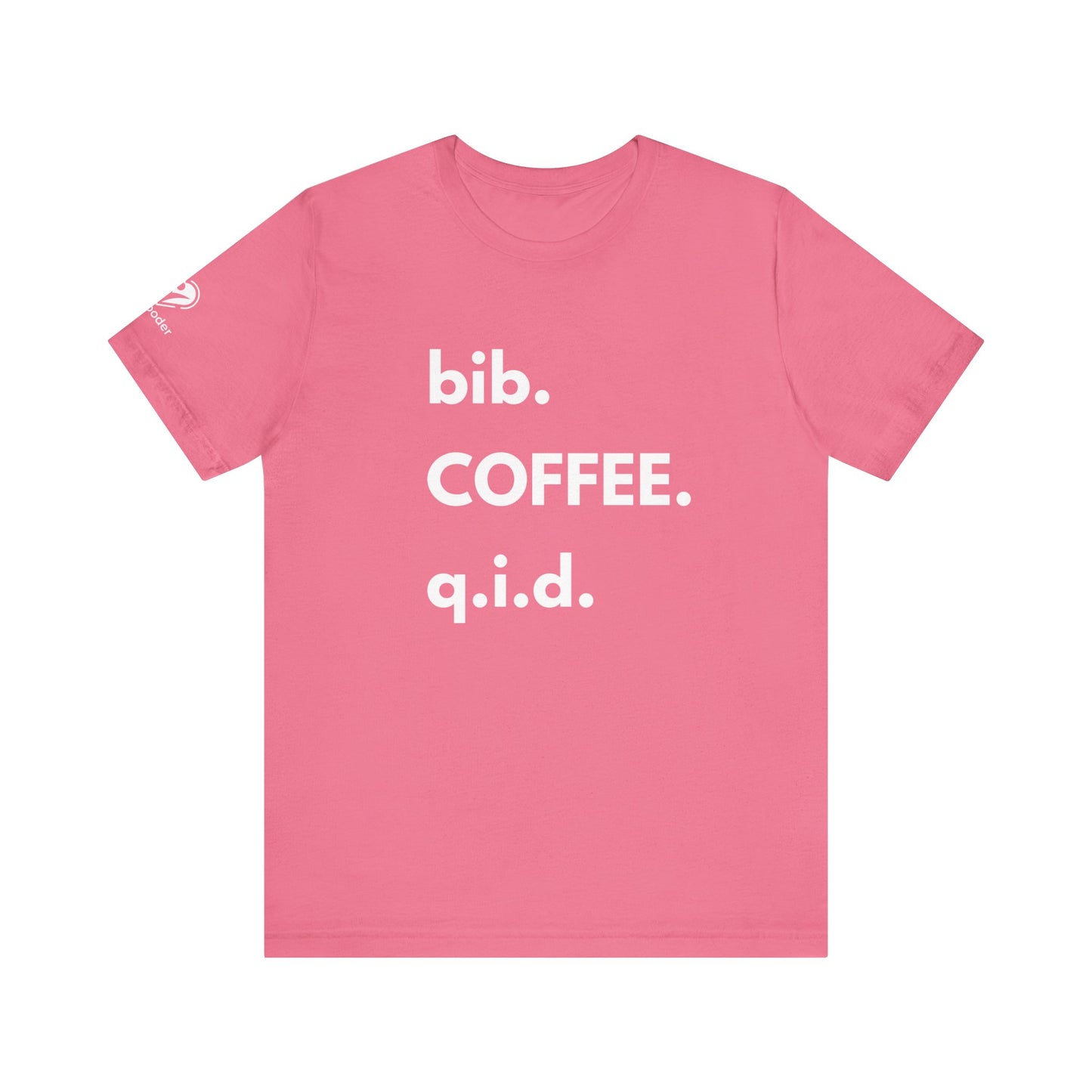 Coffee bib-qid Extra Soft Unisex Jersey Short Sleeve Tee