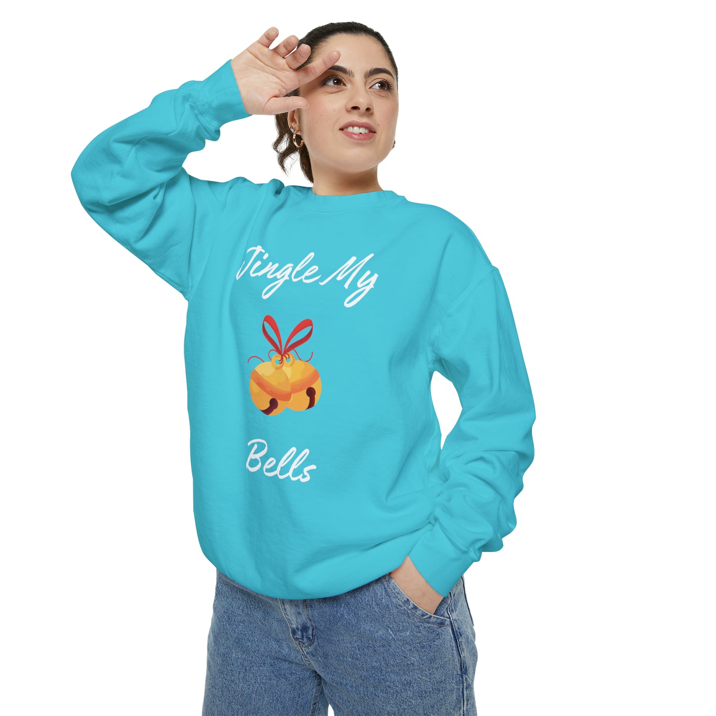 Jingle My Bells Unisex Garment-Dyed Sweatshirt