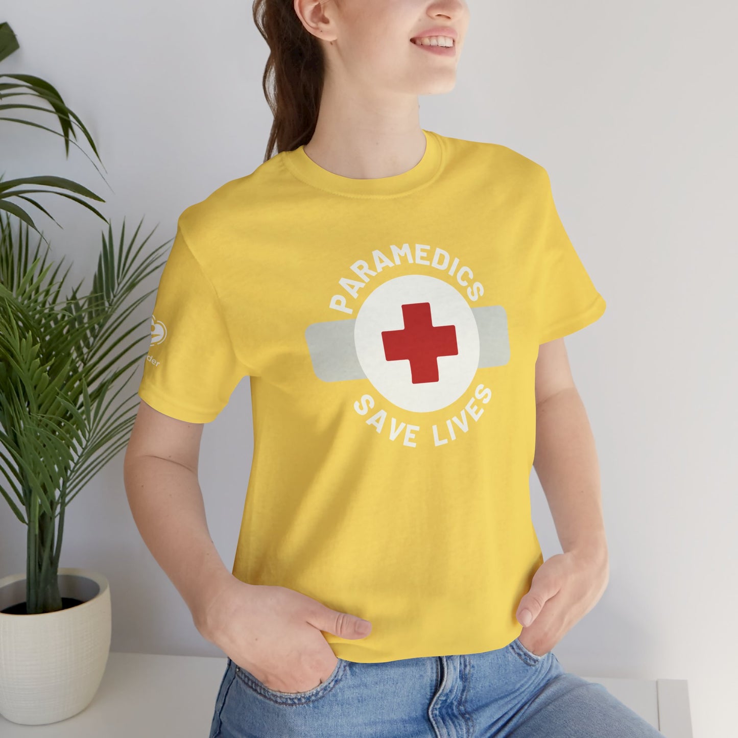 Paramedics Save Lives Extra Soft Unisex Jersey Short Sleeve Tee