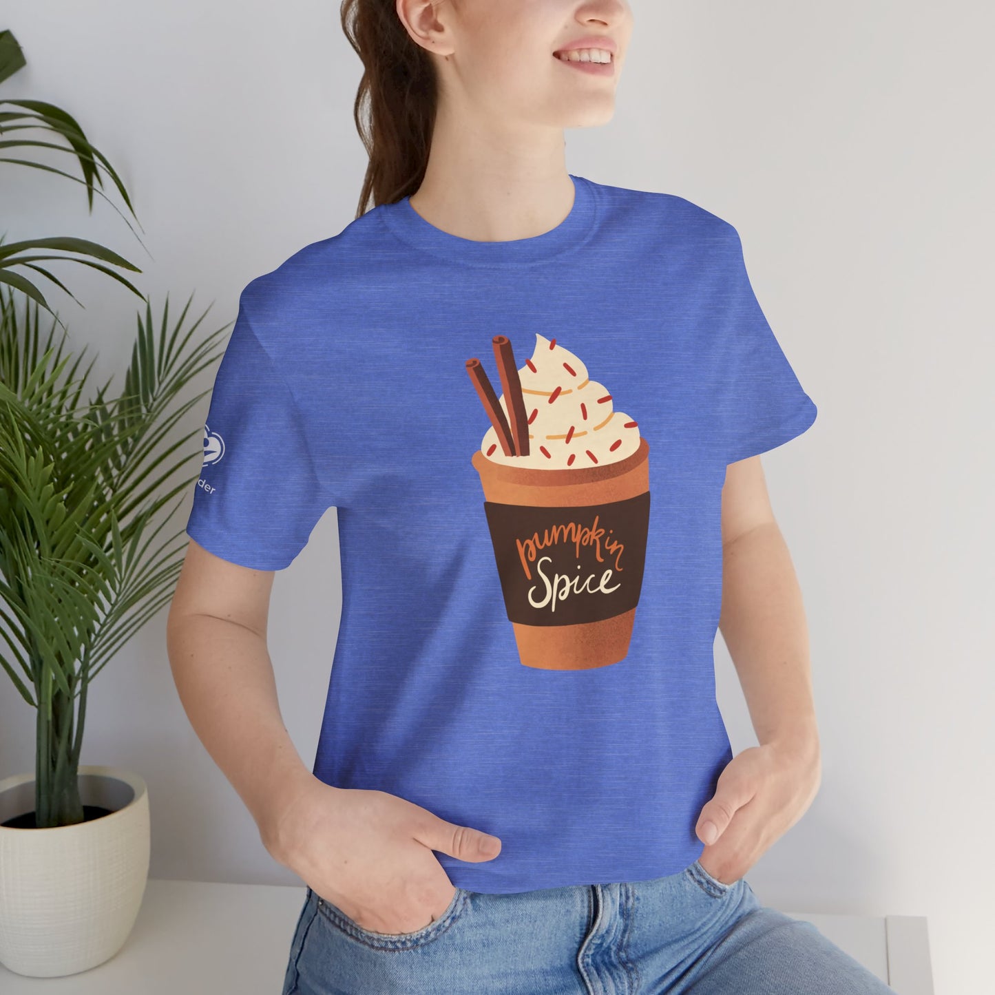 Pumpkin Spice Latte Image Extra Soft Unisex Jersey Short Sleeve Tee