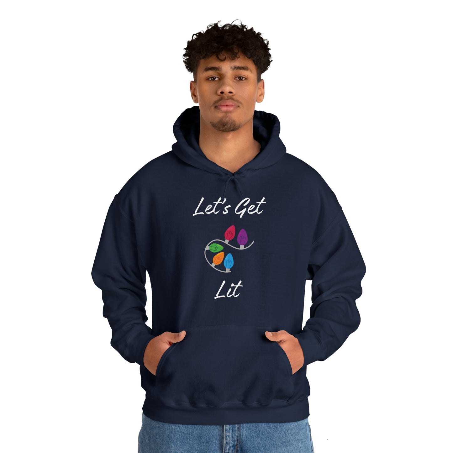 Let's Get Lit Unisex Heavy Blend™ Hooded Sweatshirt