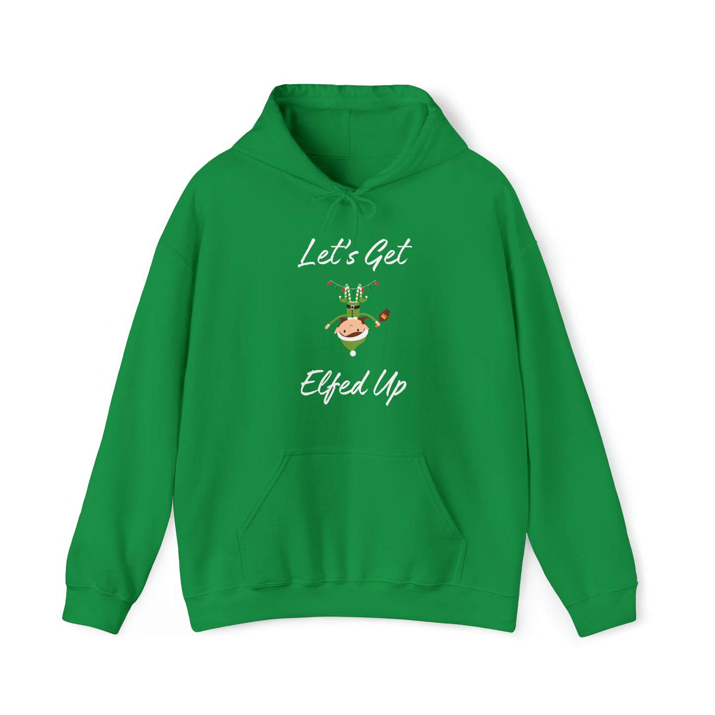 Let's Get Elfed Up Unisex Heavy Blend™ Hooded Sweatshirt