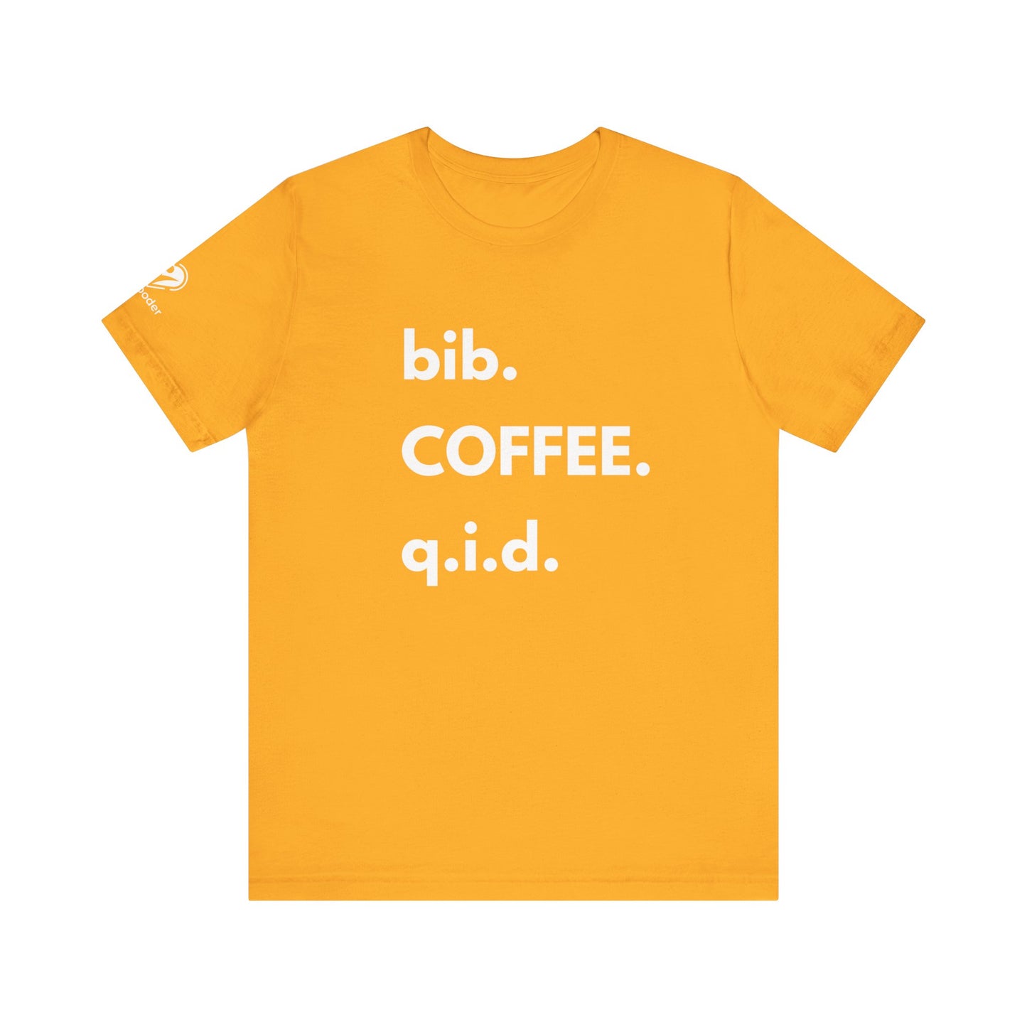 Coffee bib-qid Extra Soft Unisex Jersey Short Sleeve Tee