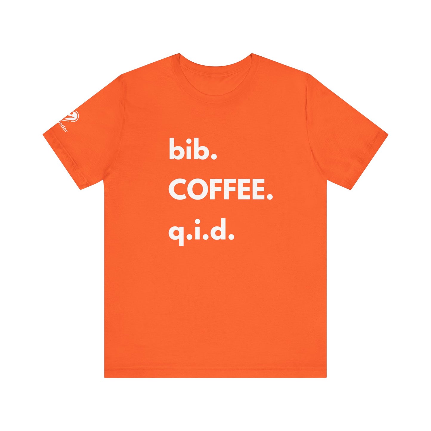 Coffee bib-qid Extra Soft Unisex Jersey Short Sleeve Tee