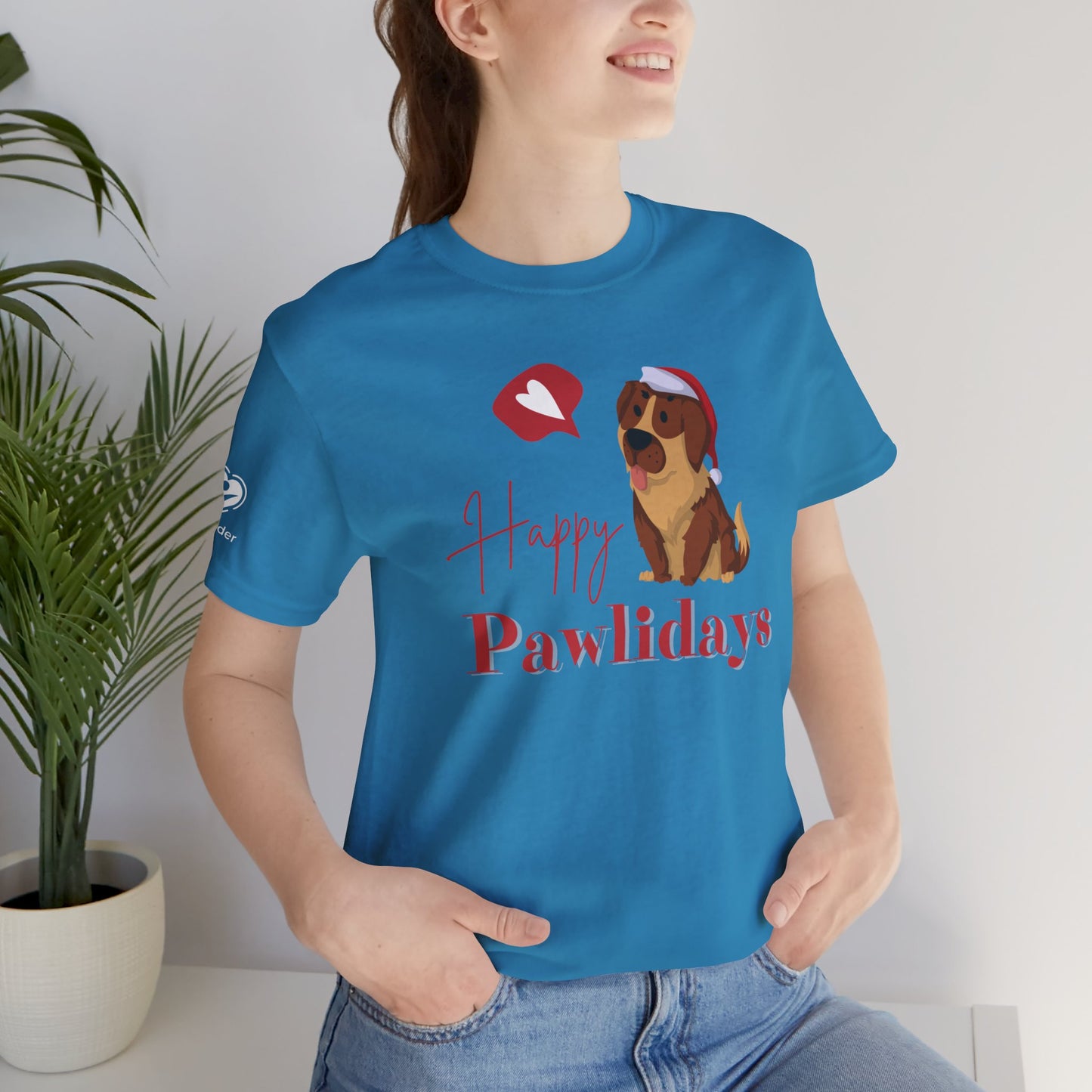 Happy Pawlidays Extra Soft Unisex Jersey Short Sleeve Tee