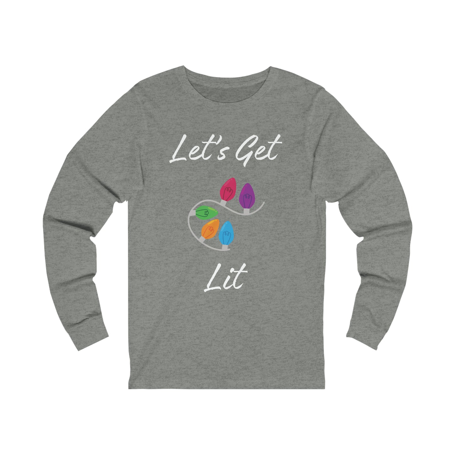 Let's Get Lit Extra Soft Unisex Jersey Long Sleeve Tee