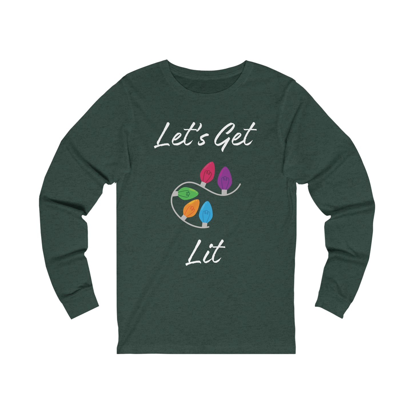 Let's Get Lit Extra Soft Unisex Jersey Long Sleeve Tee