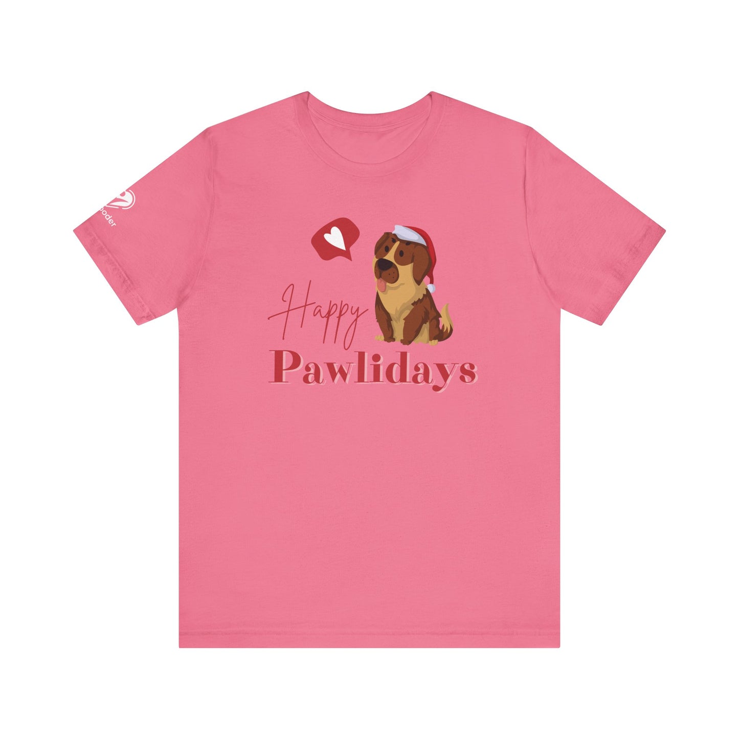 Happy Pawlidays Extra Soft Unisex Jersey Short Sleeve Tee