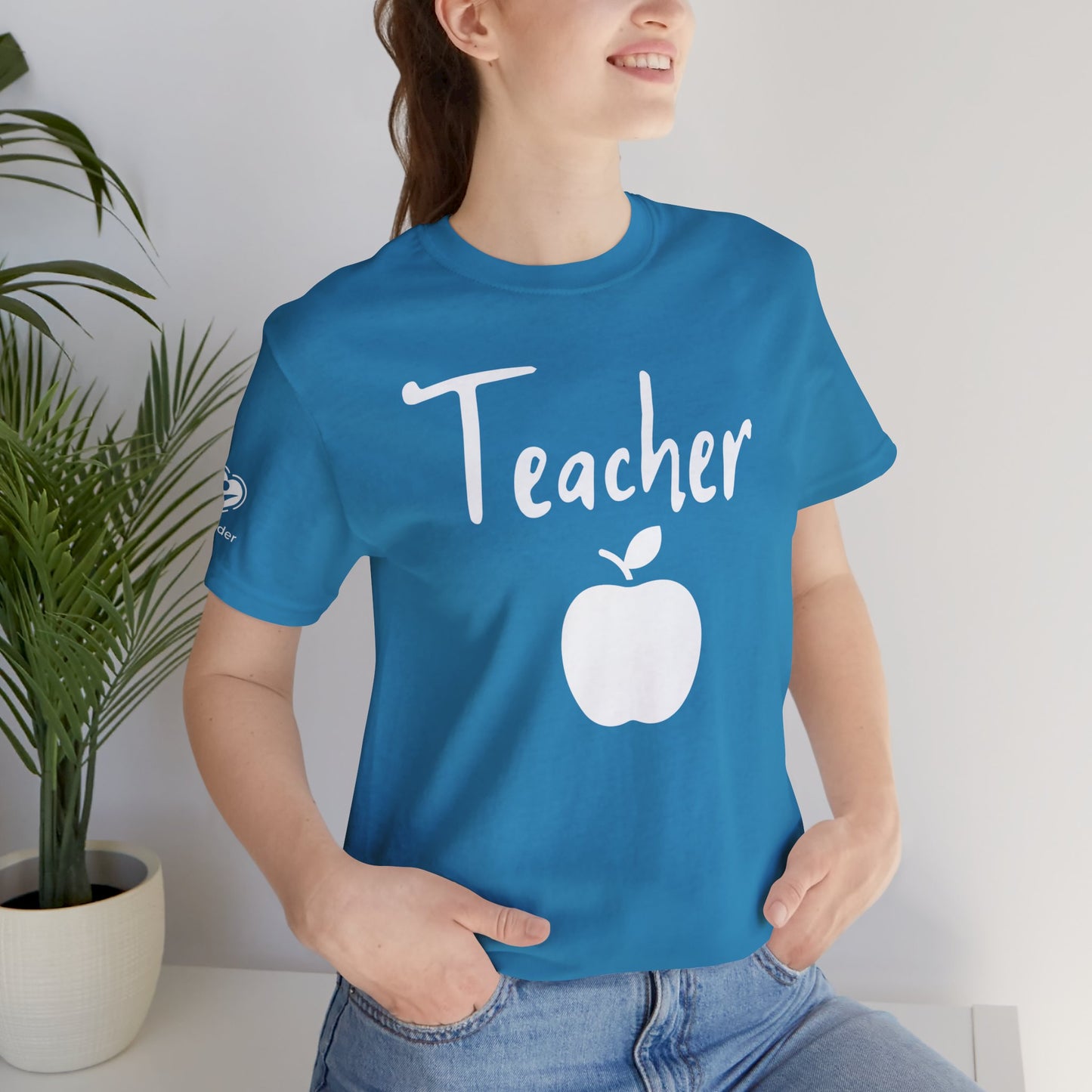 Teacher Apple Extra Soft Unisex Jersey Short Sleeve Tee