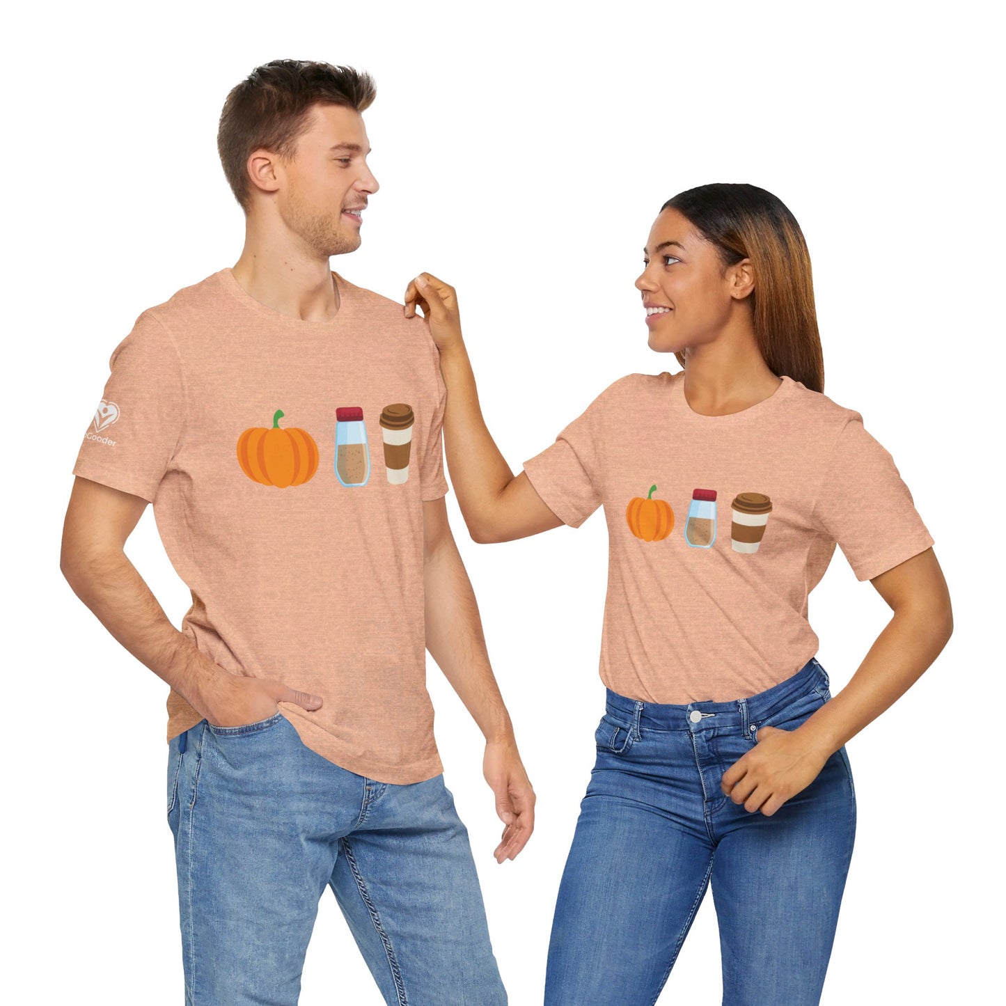 Pumpkin Spice Latte Extra Soft Unisex Jersey Short Sleeve Tee